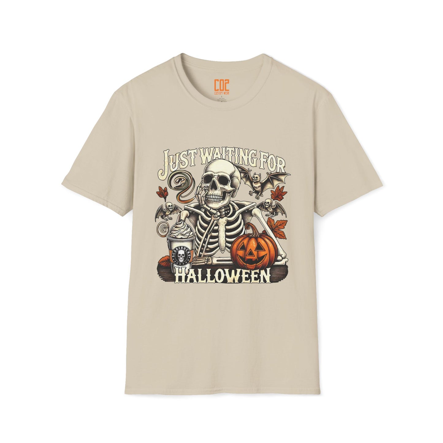 Halloween Skeleton Unisex T-Shirt, Spooky Graphic Tee, Fall Fashion, Halloween Costume Tee, Trick or Treat Shirt, Halloween Gift