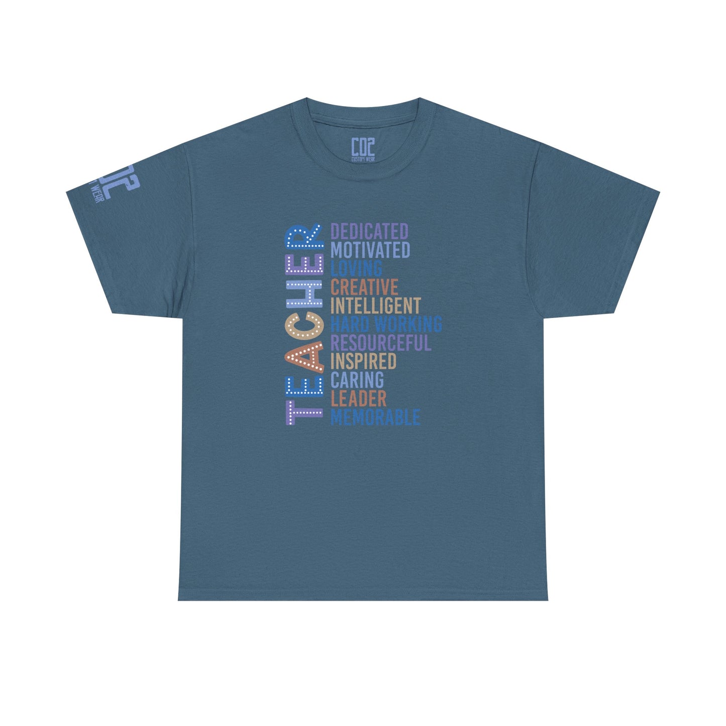 Teacher Appreciation Unisex Heavy Cotton Tee, Gift for Educators, Motivational Shirt, End of Year Gift, Classroom Apparel