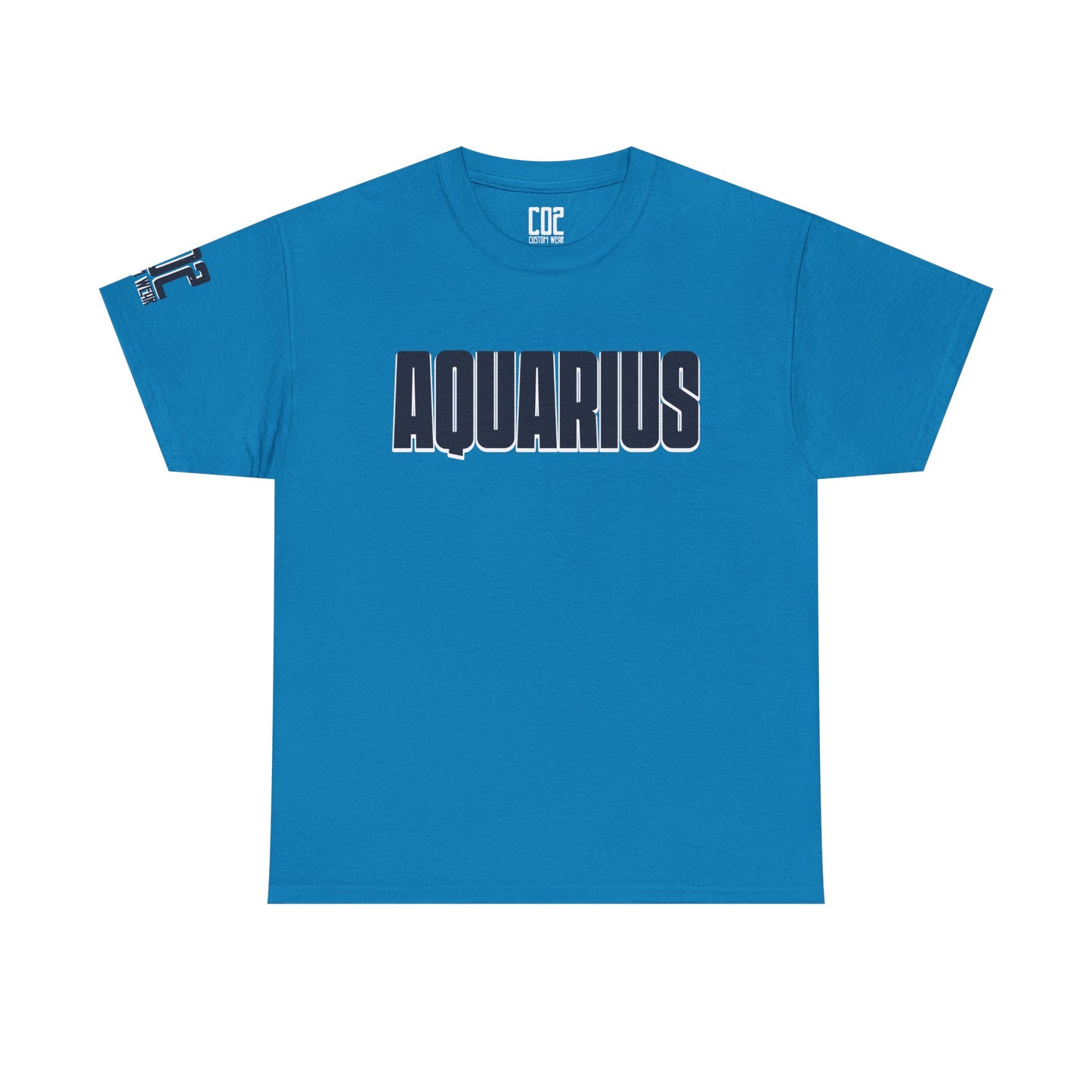 Aquarius Unisex Heavy Cotton Tee, Astrology Shirt, Zodiac Gift, Horoscope Apparel, Birthday Present, Astrology Lovers Tee
