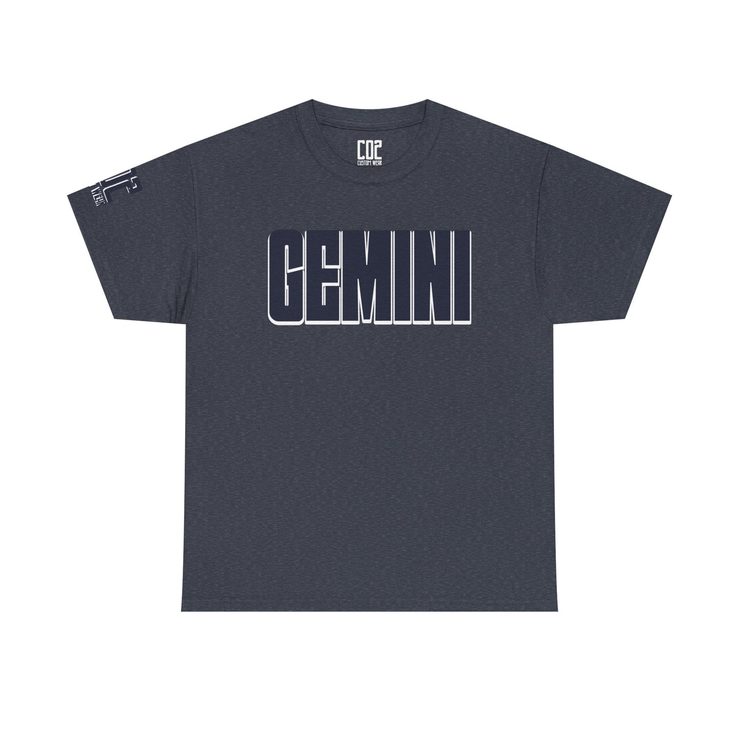 Gemini Unisex Heavy Cotton Tee | Astrology Shirt, Birthday Gift, Zodiac Apparel, Casual Wear, Star Sign Shirt