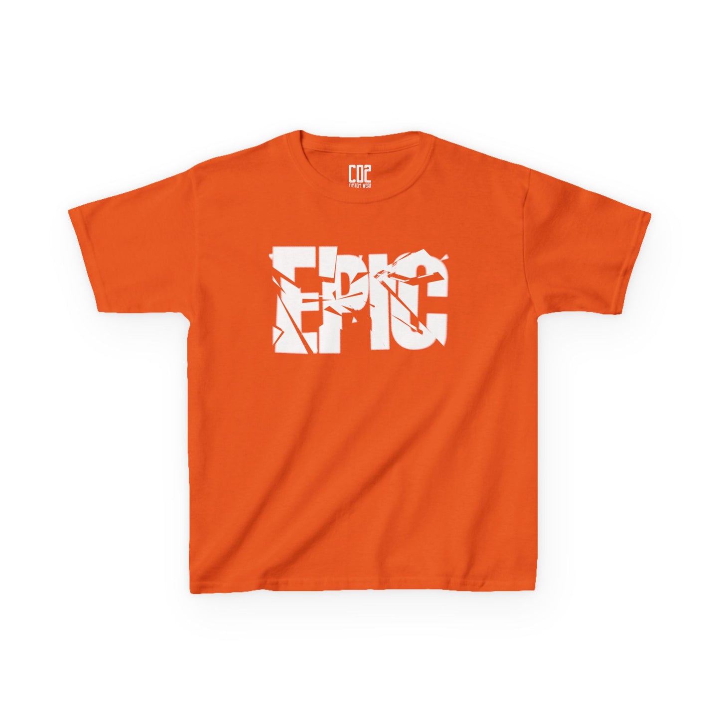 Epic Kids Heavy Cotton Tee - Cool Graphic T-Shirt for Boys and Girls, Perfect for Birthday Gifts, Casual Wear, Back to School