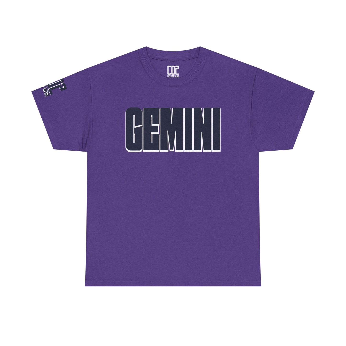 Gemini Unisex Heavy Cotton Tee | Astrology Shirt, Birthday Gift, Zodiac Apparel, Casual Wear, Star Sign Shirt