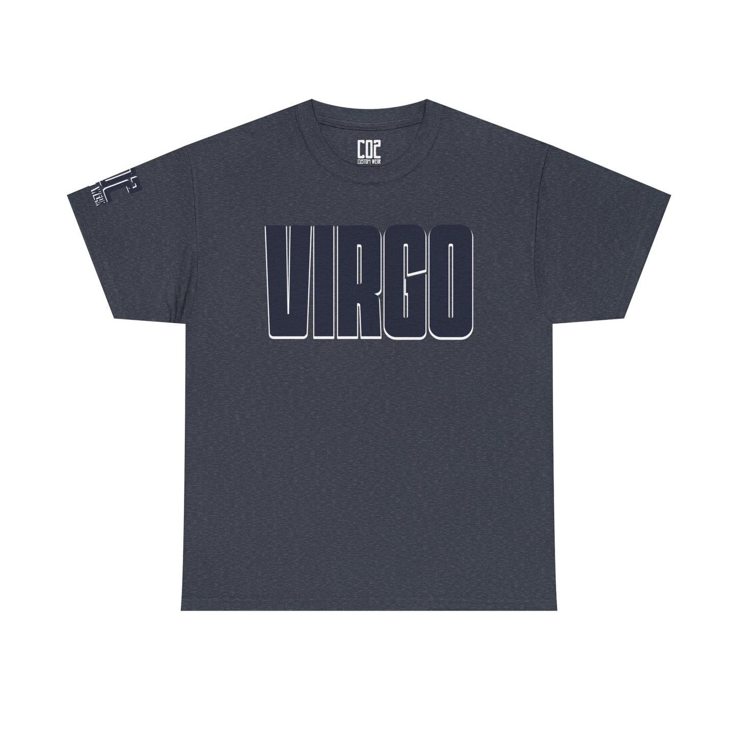 Virgo Zodiac Unisex Heavy Cotton Tee | Birthday Gift T-Shirt, Astrology Shirt, Horoscope Apparel, Unique Virgo Tee, Casual Wear