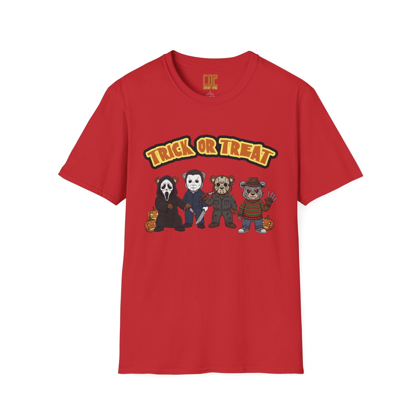 Halloween Horror Movie CO2 Bears T-Shirt, Trick or Treat Shirt, Graphic Tee, Unisex Shirt, Spooky Fashion