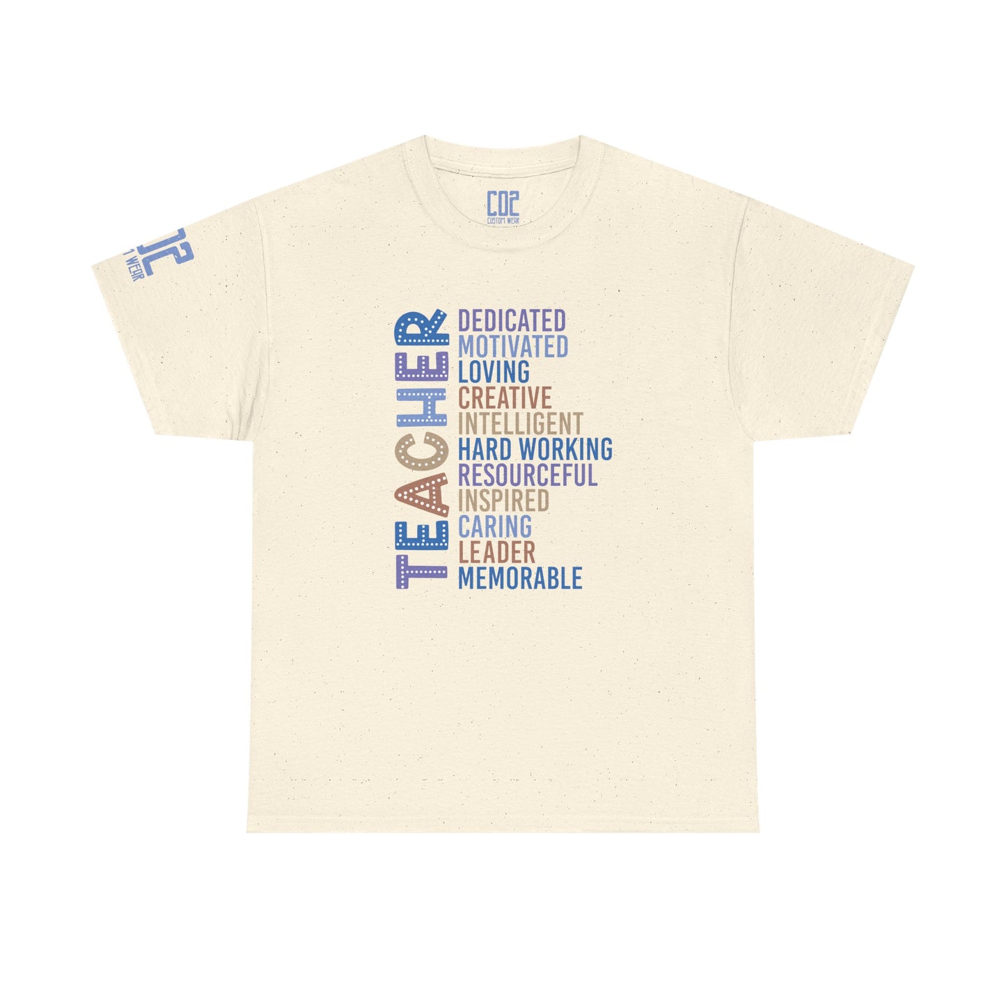 Teacher Appreciation Unisex Heavy Cotton Tee, Gift for Educators, Motivational Shirt, End of Year Gift, Classroom Apparel