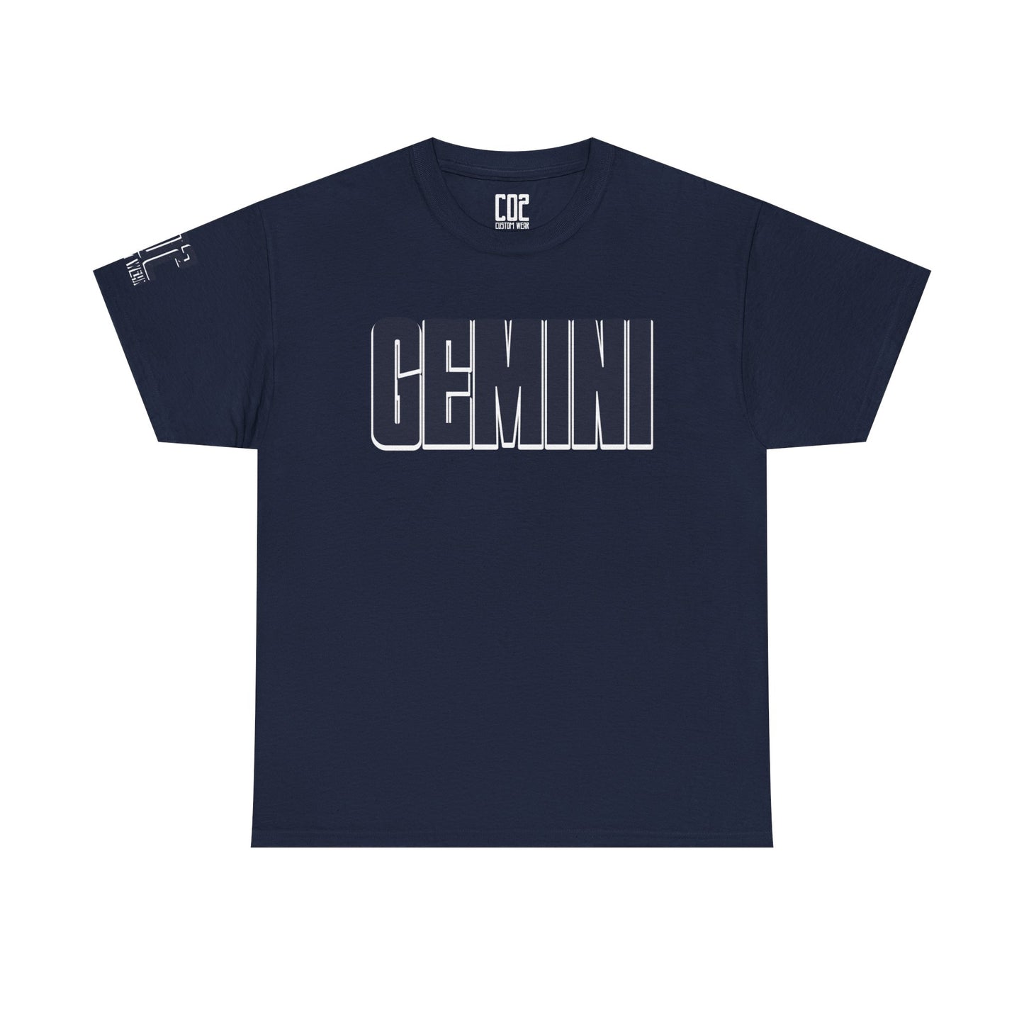 Gemini Unisex Heavy Cotton Tee | Astrology Shirt, Birthday Gift, Zodiac Apparel, Casual Wear, Star Sign Shirt