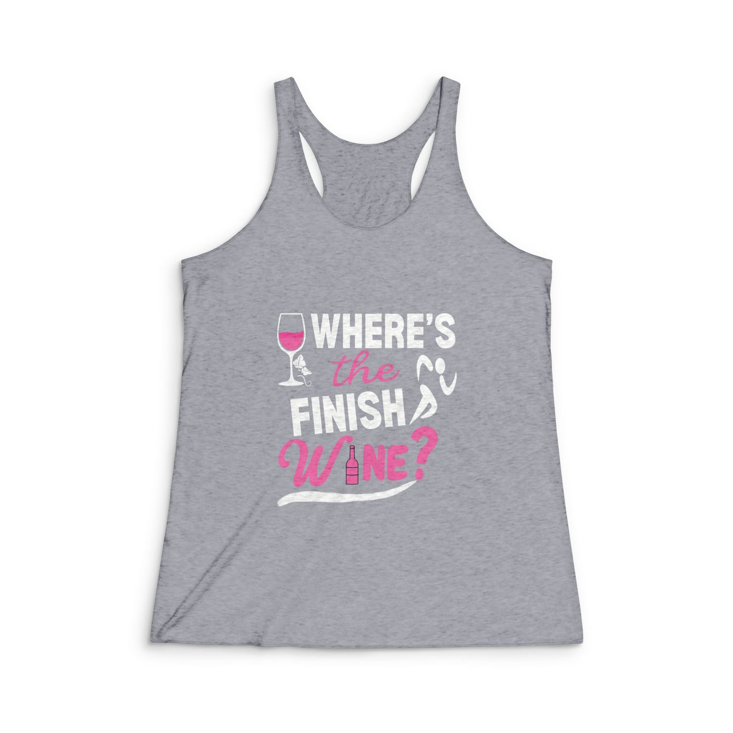 Wine Lover's Racerback Tank, Perfect for Wine Parties, Gift for Wine Enthusiasts, Funny Workout Top, Girls Night Out, Summer Casual Wear