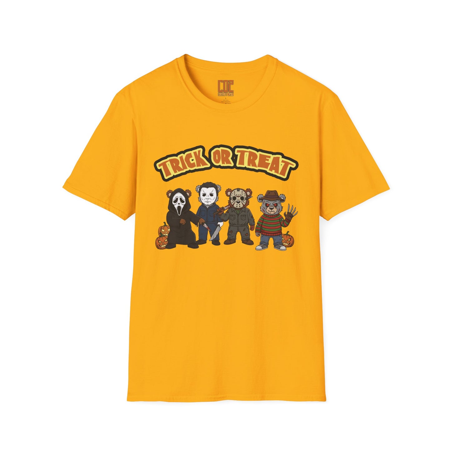 Halloween Horror Movie CO2 Bears T-Shirt, Trick or Treat Shirt, Graphic Tee, Unisex Shirt, Spooky Fashion