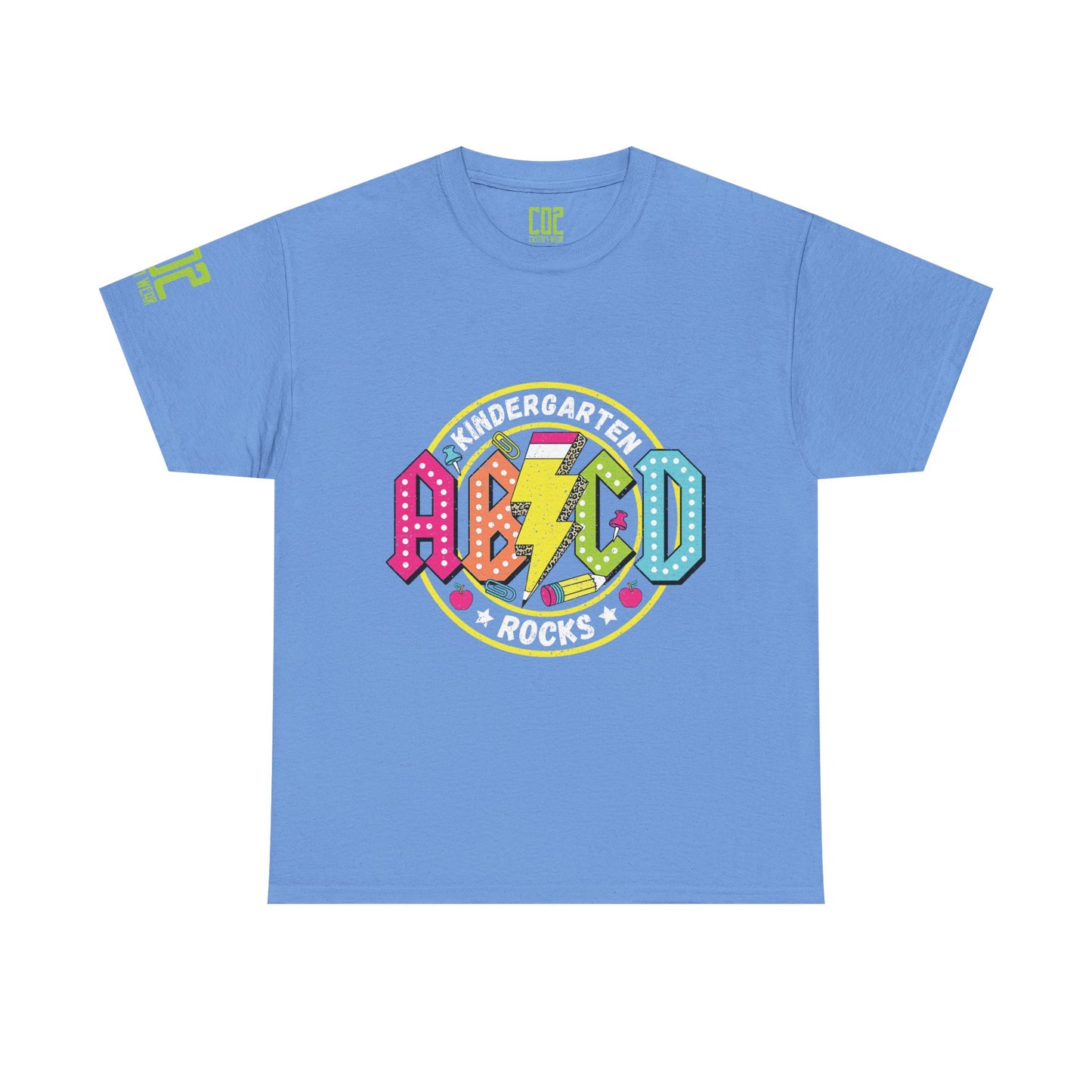 Kindergarten Rocks Vibrant Graphic Tee for All Ages, Celebration Shirt, Unisex Cotton T-Shirt, Fun Gift for Birthdays, Colorful Casual Wear, Festival Outfit