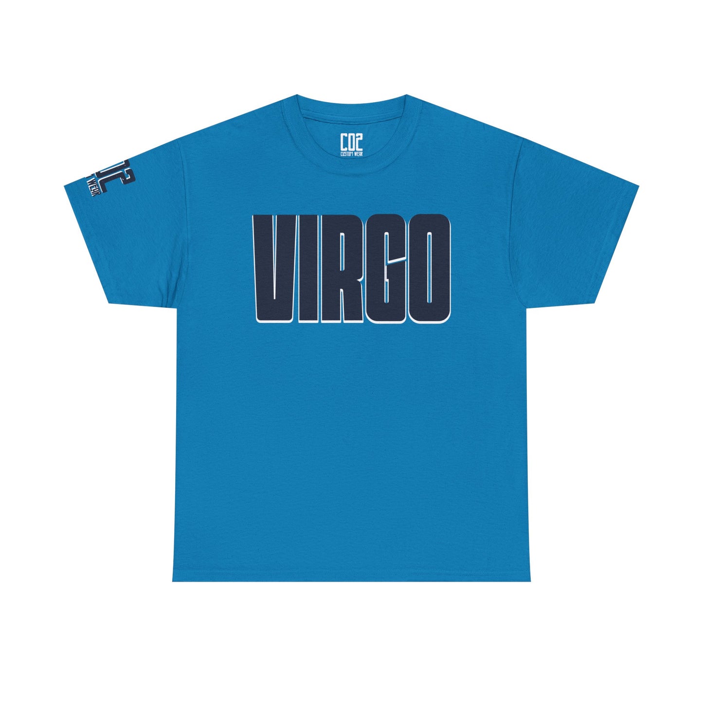 Virgo Zodiac Unisex Heavy Cotton Tee | Birthday Gift T-Shirt, Astrology Shirt, Horoscope Apparel, Unique Virgo Tee, Casual Wear
