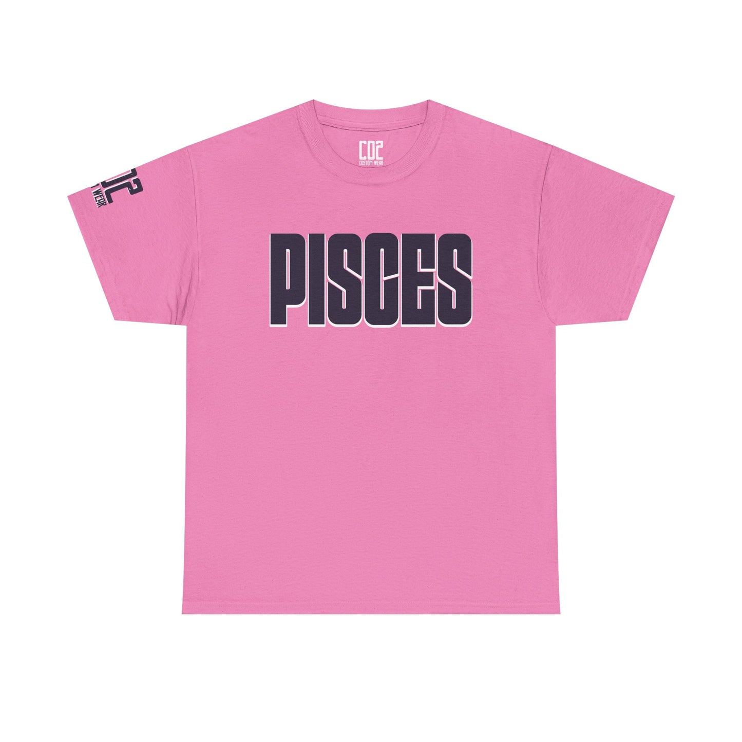 Pisces Zodiac Tee, Astrology Shirt, Unisex Heavy Cotton T-Shirt, Birthday Gift for Pisces, Horoscope Apparel