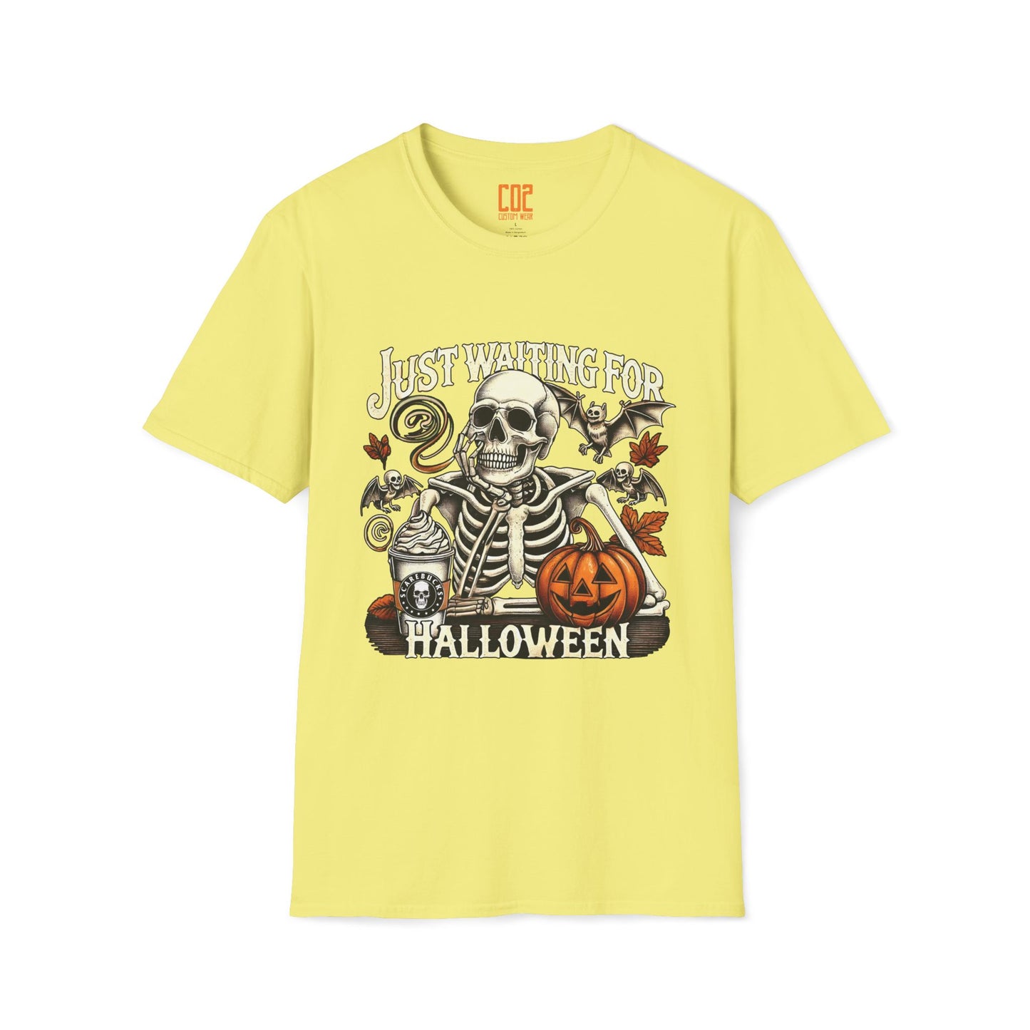 Halloween Skeleton Unisex T-Shirt, Spooky Graphic Tee, Fall Fashion, Halloween Costume Tee, Trick or Treat Shirt, Halloween Gift