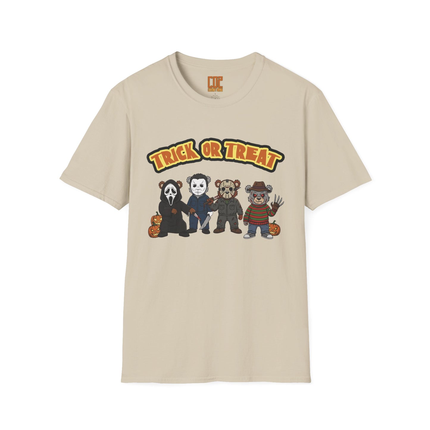 Halloween Horror Movie CO2 Bears T-Shirt, Trick or Treat Shirt, Graphic Tee, Unisex Shirt, Spooky Fashion