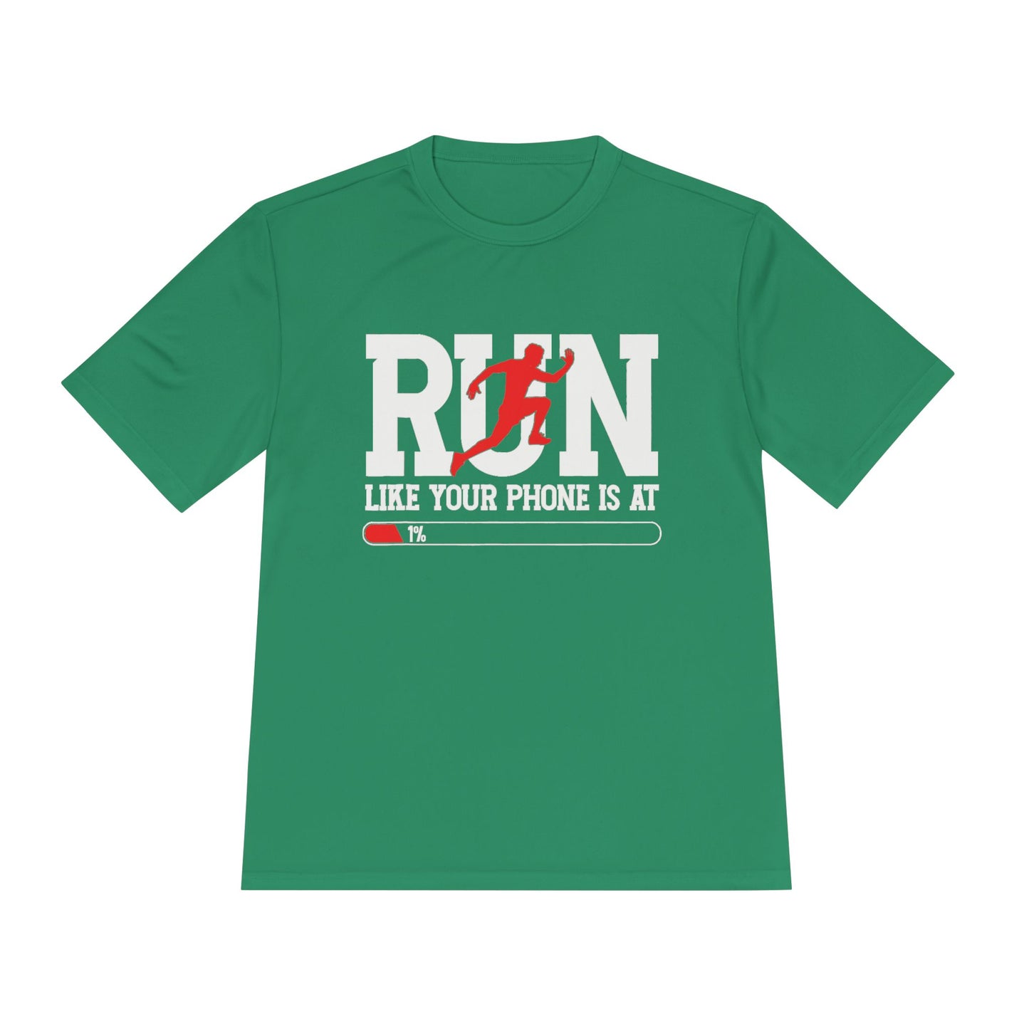 Running Humor Tee - Unisex Moisture Wicking T-Shirt for Fitness Lovers, Gift for Runners, Workout Shirt, Casual Wear, Running Gift
