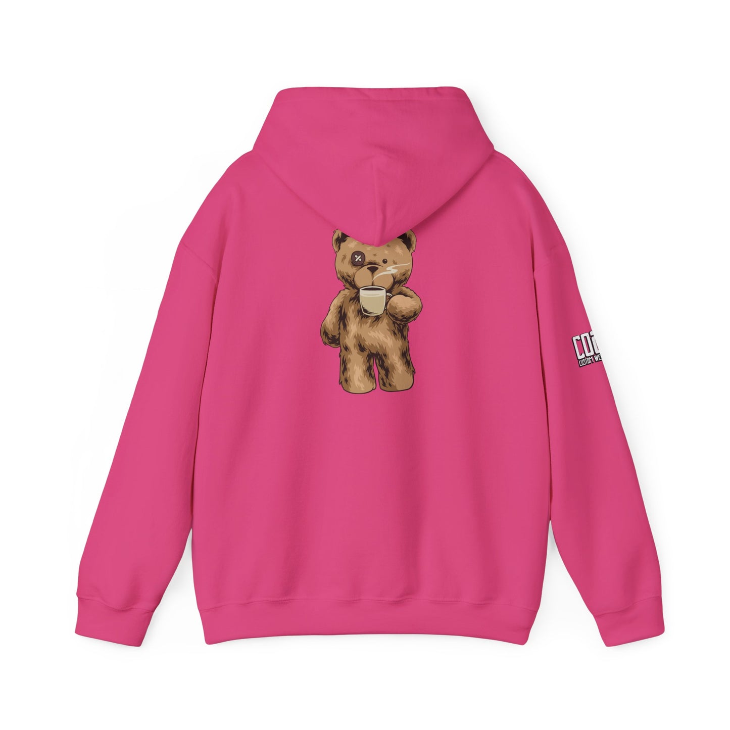 I Need A Huge Coffee Hoodie Sweatshirt, Gift for Friends, Cute Bear Design, Winter Wardrobe Staple, Snuggle Up Wear