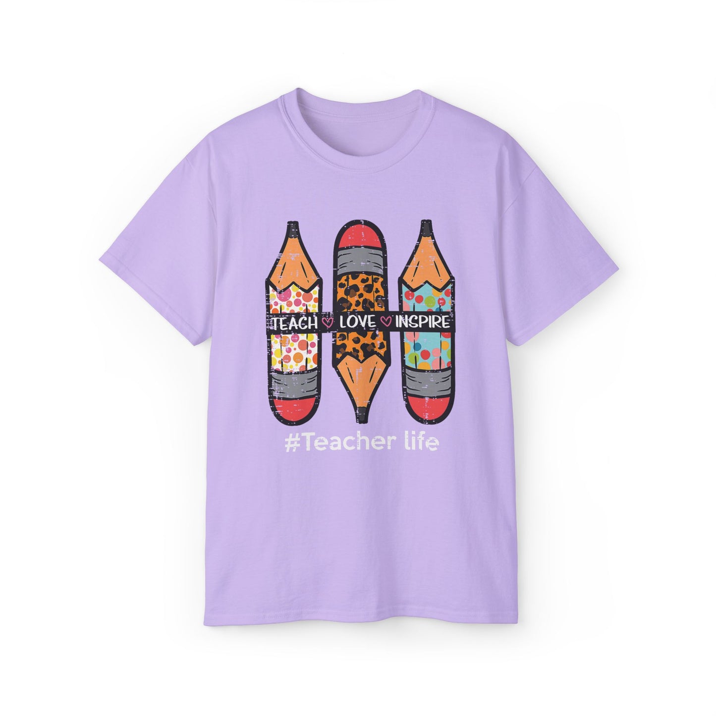Teacher Life Unisex Ultra Cotton Tee, Back to School T-Shirt, School Shirt, Graphic Tee, Fun Daily Wear, Gift for teachers