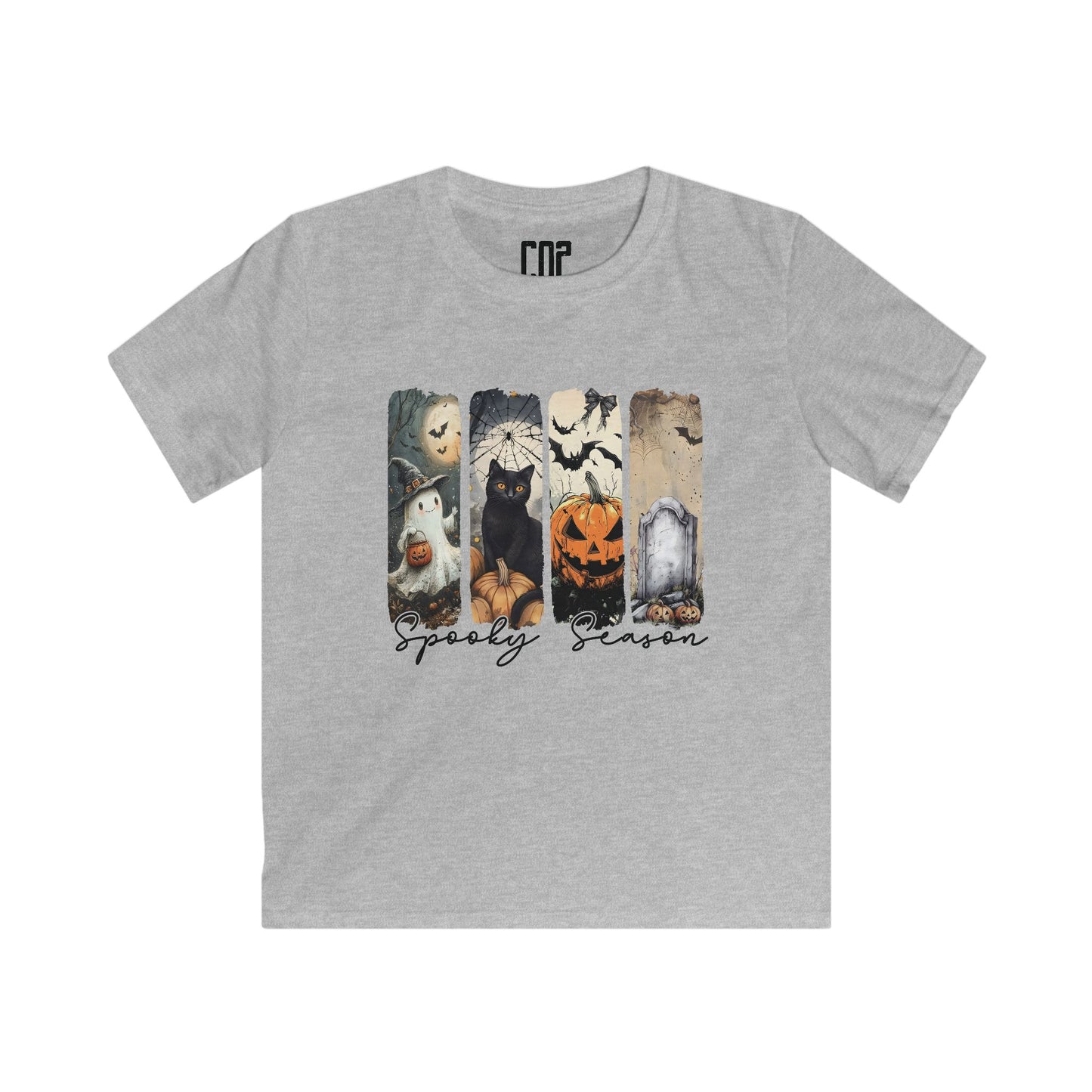 Kids Halloween Tees, Spooky Season T-Shirt, Cute Spooky Shirt, Kids Fall Outfit, Halloween Party Wear, Trick or Treat Top