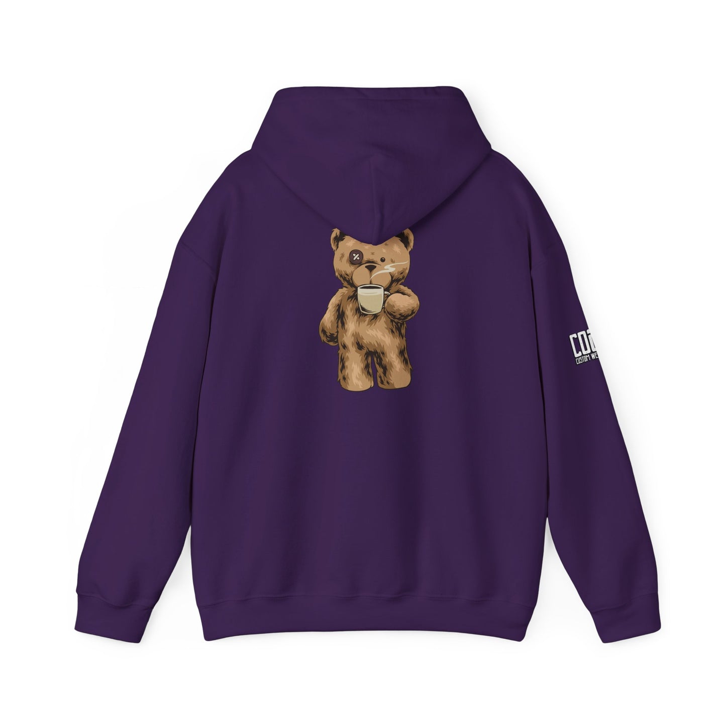 I Need A Huge Coffee Hoodie Sweatshirt, Gift for Friends, Cute Bear Design, Winter Wardrobe Staple, Snuggle Up Wear