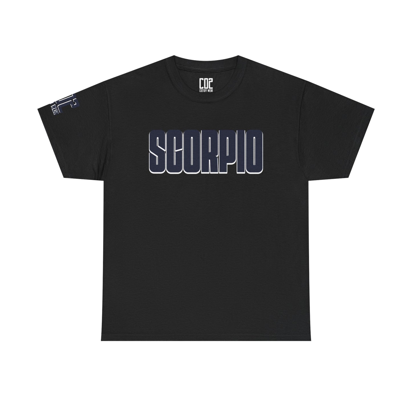 Scorpio Astrology Tee, Zodiac Sign T-Shirt, Unisex Heavy Cotton Tee, Horoscope Gift, Astrological Apparel