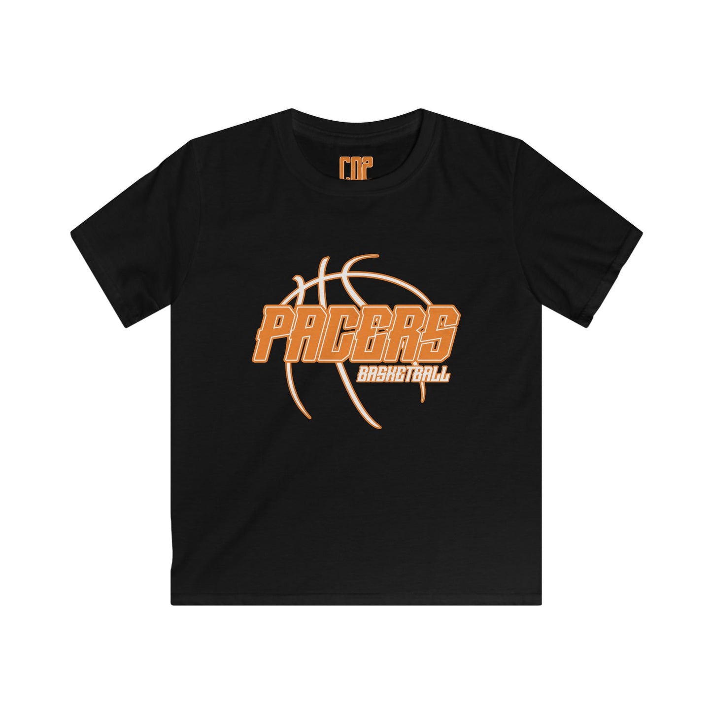 Pacers Basketball Graphic Youth T-Shirt- Black Tee