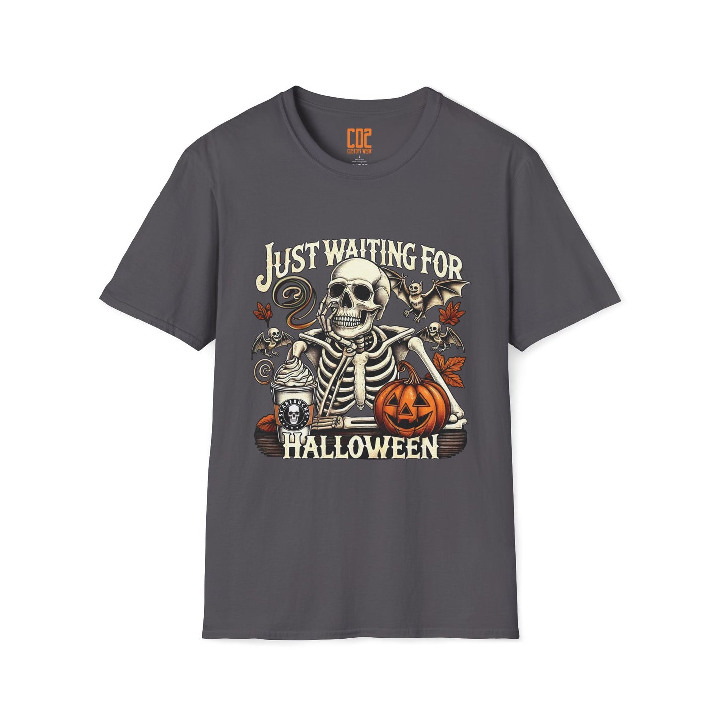 Halloween Skeleton Unisex T-Shirt, Spooky Graphic Tee, Fall Fashion, Halloween Costume Tee, Trick or Treat Shirt, Halloween Gift