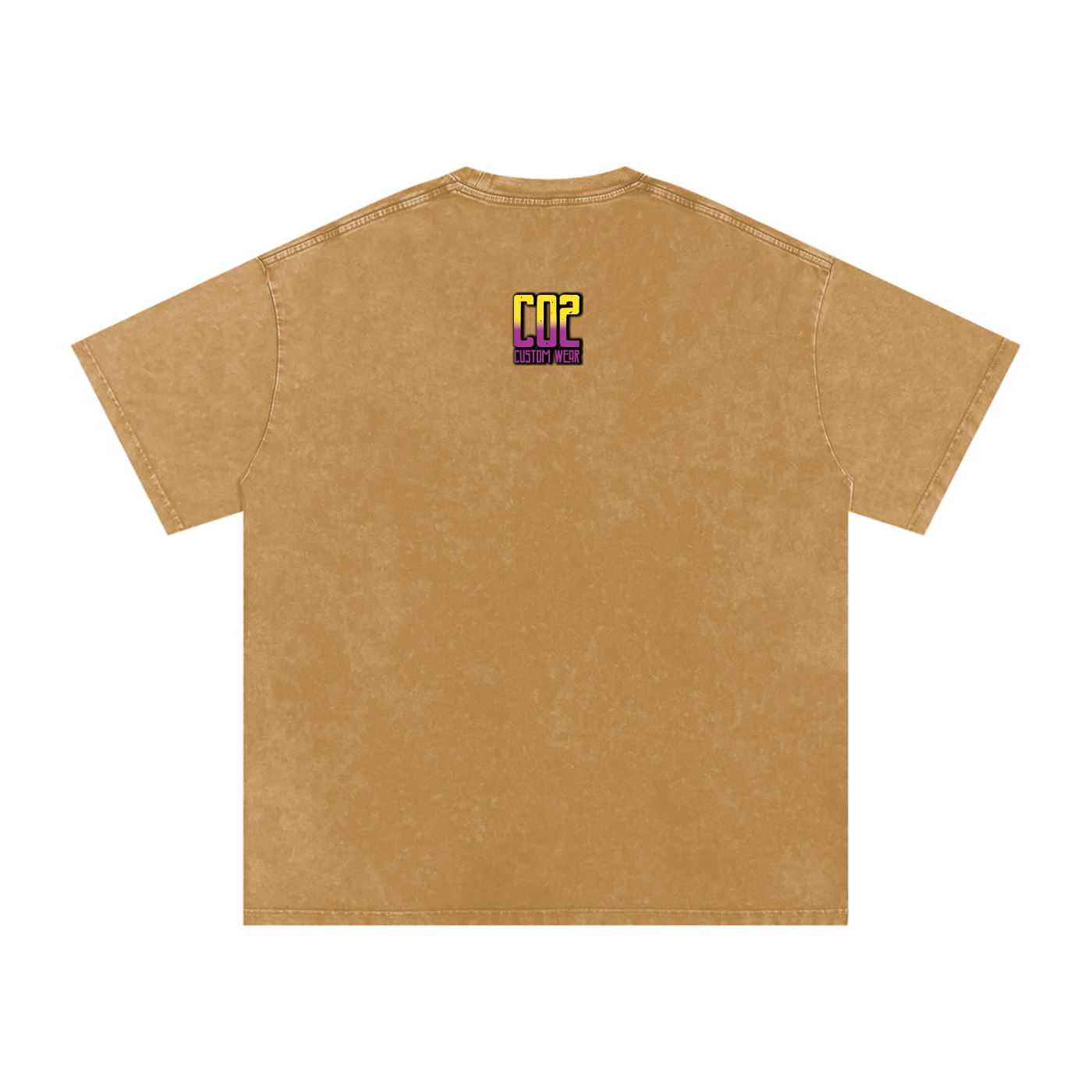 Spooky Season Snow Washed Oversized Cotton T-Shirt