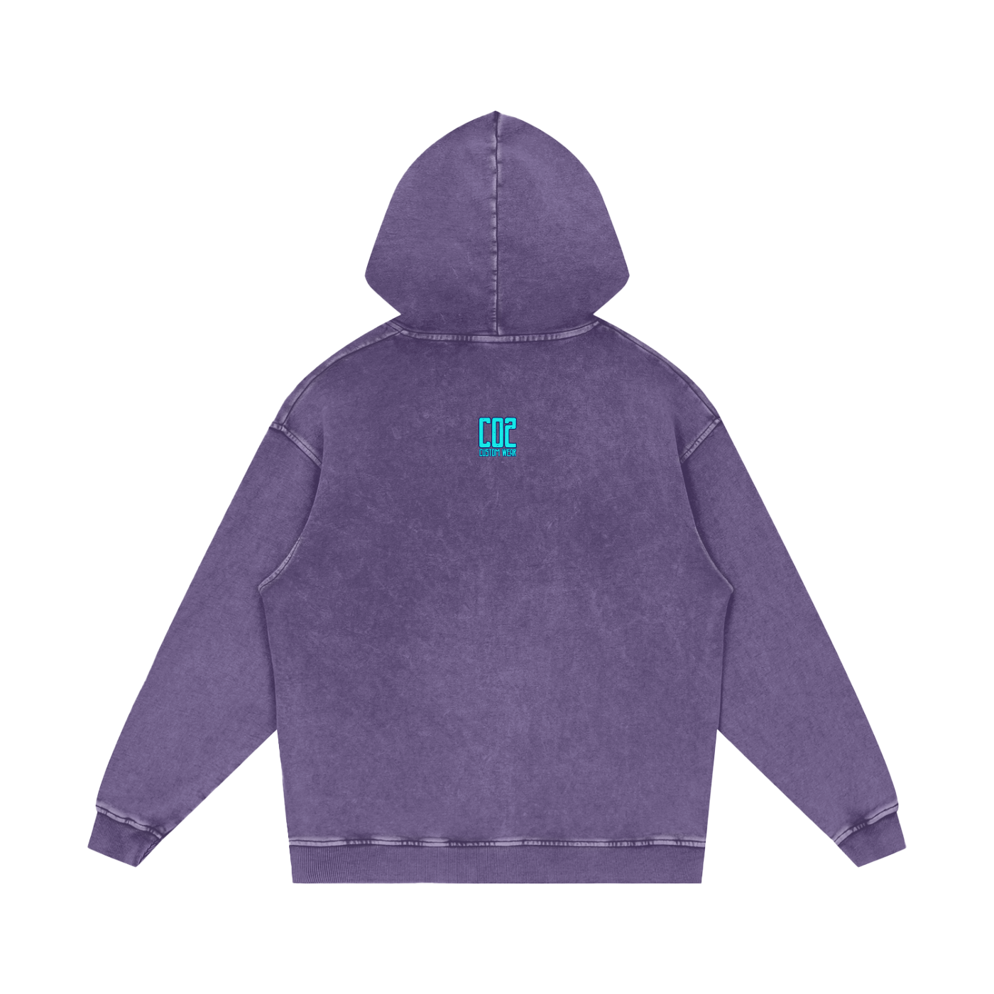 Is It 2026 Yet? Snow Washed Loose Cotton Hoodie