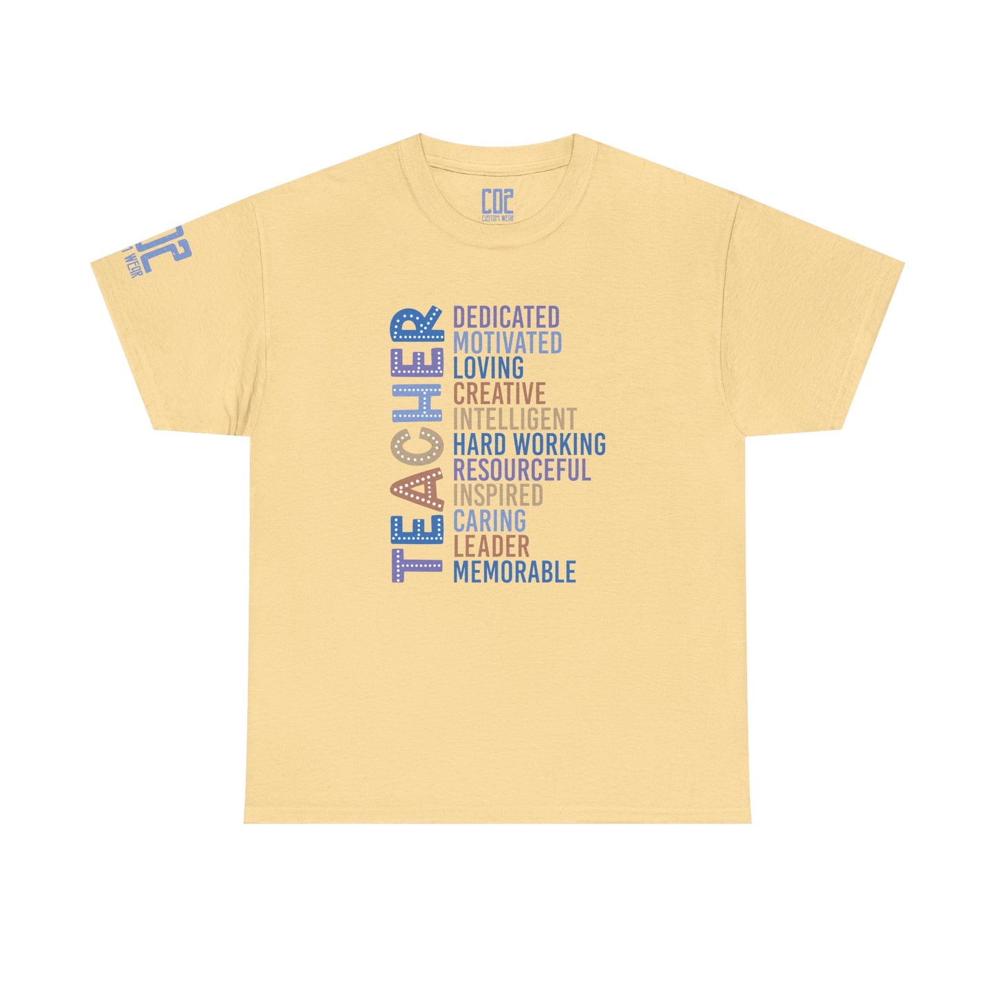Teacher Appreciation Unisex Heavy Cotton Tee, Gift for Educators, Motivational Shirt, End of Year Gift, Classroom Apparel