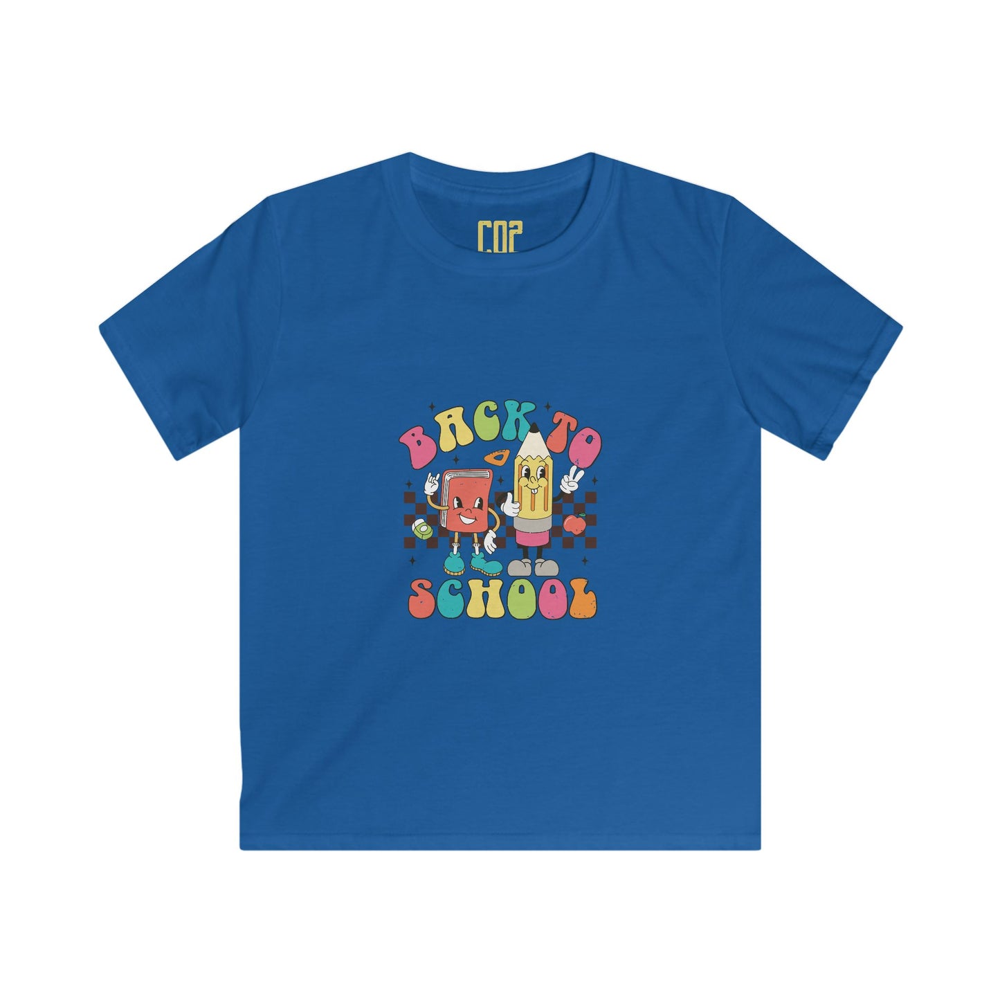 Back to School Kids Softstyle Tee, Fun Kid's Shirt, Classroom Must-Have, Unique Gift, Youth Apparel, Playful Everyday Wear