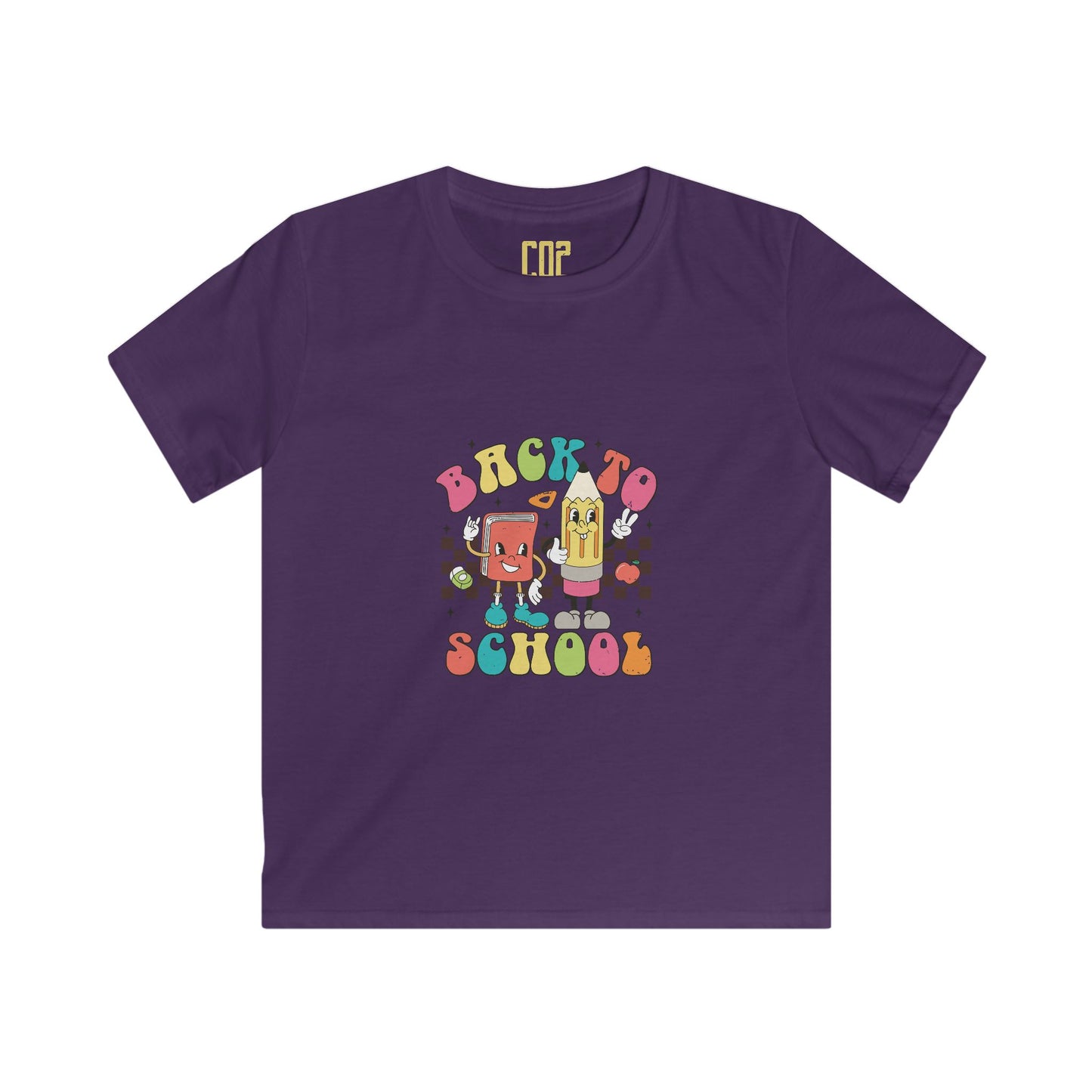 Back to School Kids Softstyle Tee, Fun Kid's Shirt, Classroom Must-Have, Unique Gift, Youth Apparel, Playful Everyday Wear