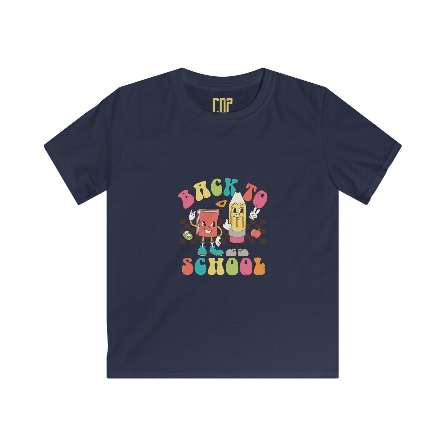 Back to School Kids Softstyle Tee, Fun Kid's Shirt, Classroom Must-Have, Unique Gift, Youth Apparel, Playful Everyday Wear