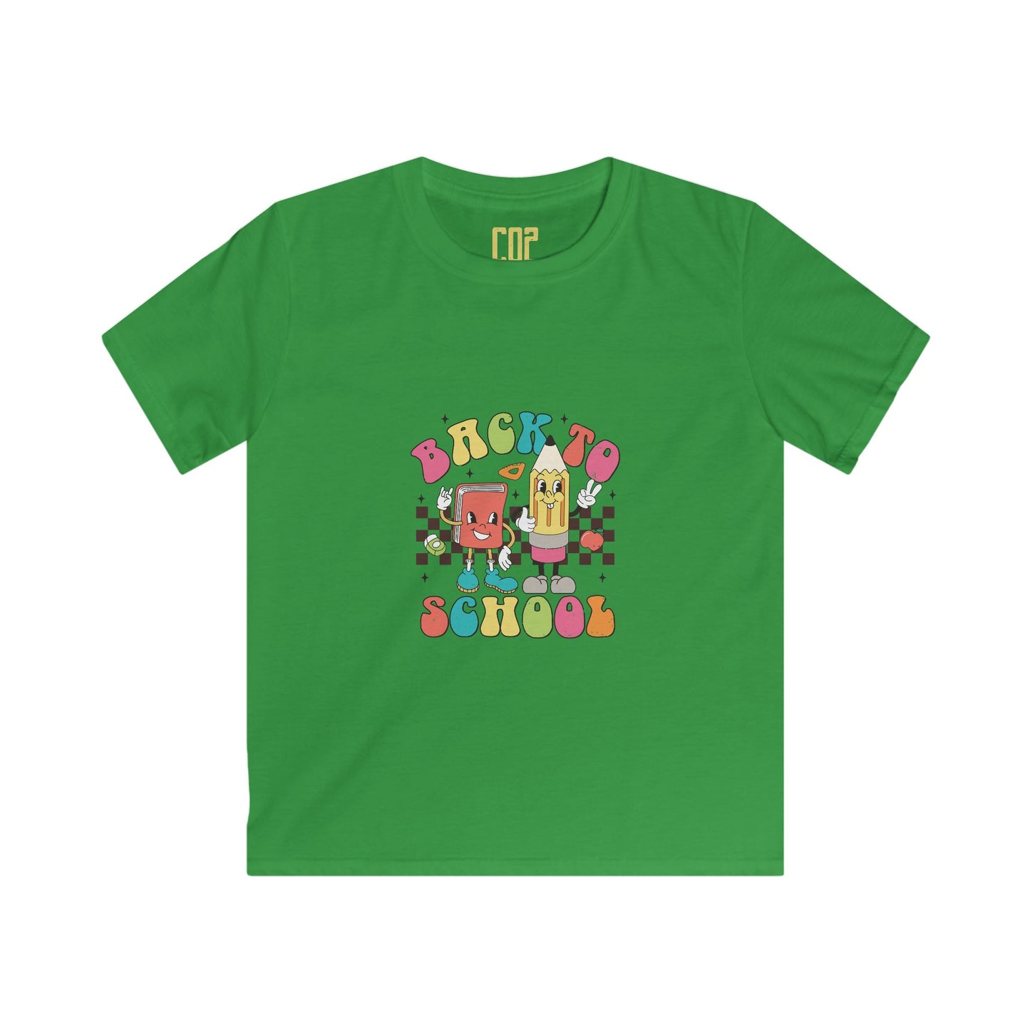 Back to School Kids Softstyle Tee, Fun Kid's Shirt, Classroom Must-Have, Unique Gift, Youth Apparel, Playful Everyday Wear