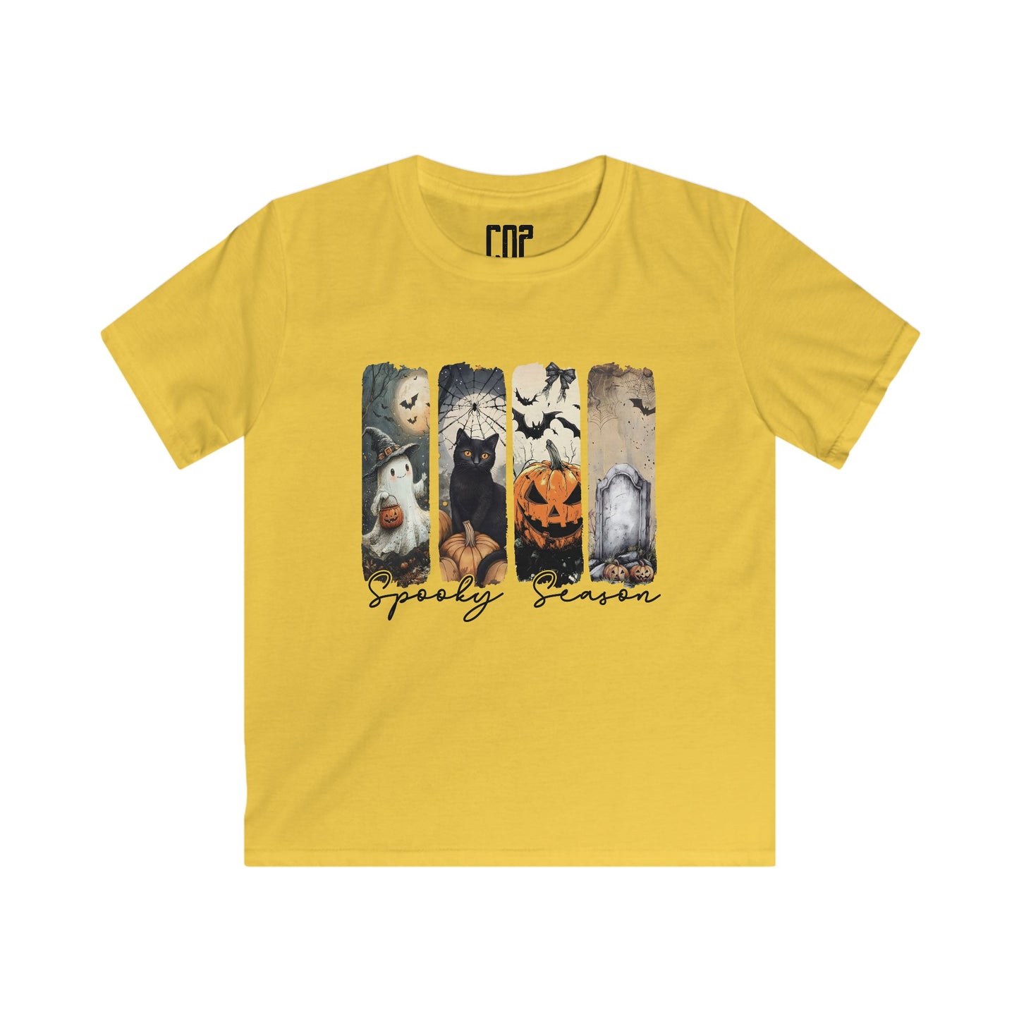 Kids Halloween Tees, Spooky Season T-Shirt, Cute Spooky Shirt, Kids Fall Outfit, Halloween Party Wear, Trick or Treat Top