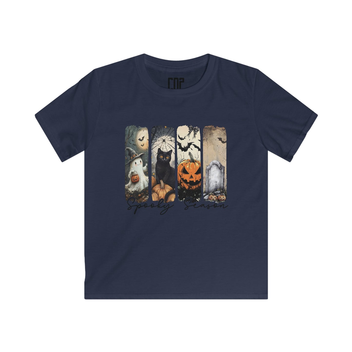 Kids Halloween Tees, Spooky Season T-Shirt, Cute Spooky Shirt, Kids Fall Outfit, Halloween Party Wear, Trick or Treat Top