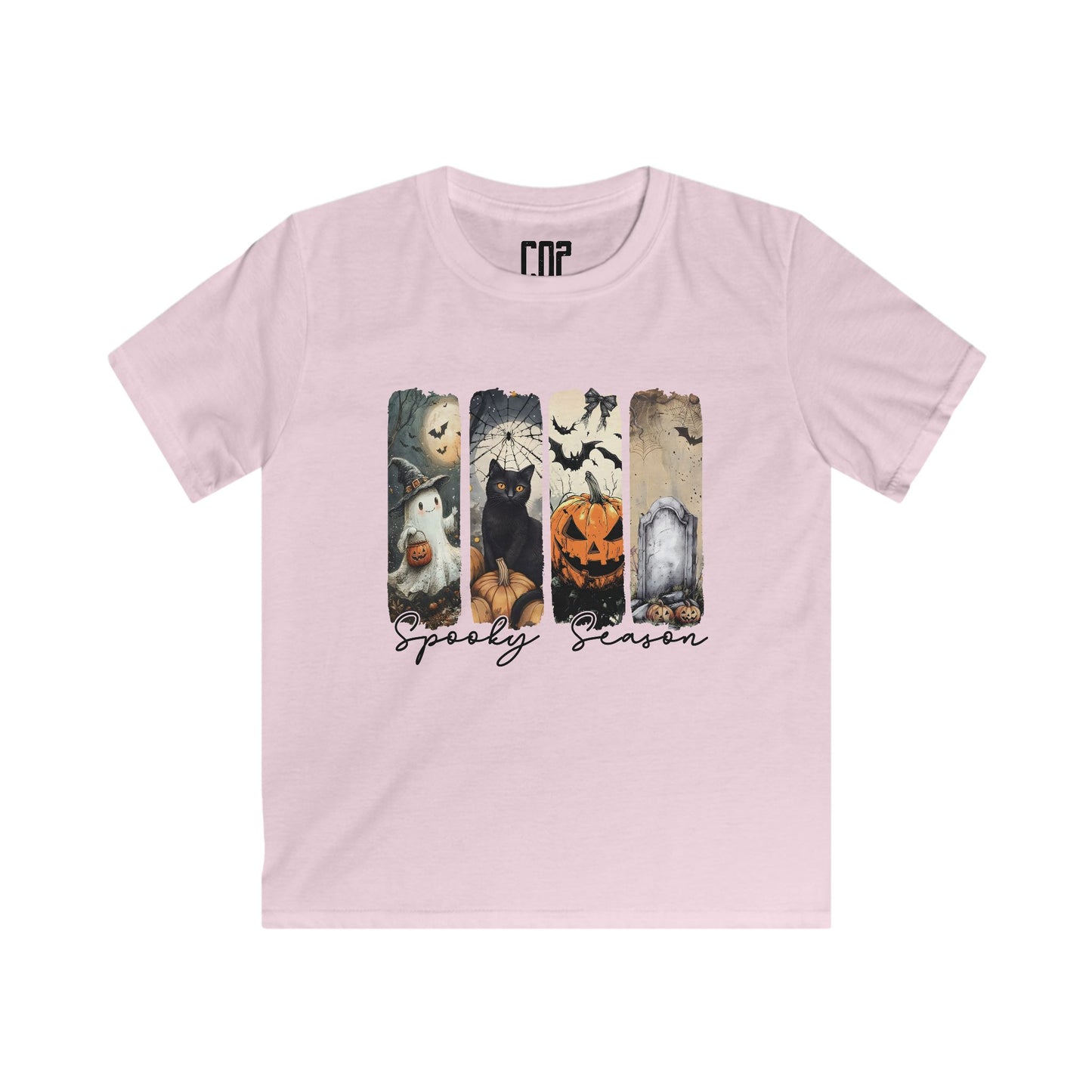 Kids Halloween Tees, Spooky Season T-Shirt, Cute Spooky Shirt, Kids Fall Outfit, Halloween Party Wear, Trick or Treat Top