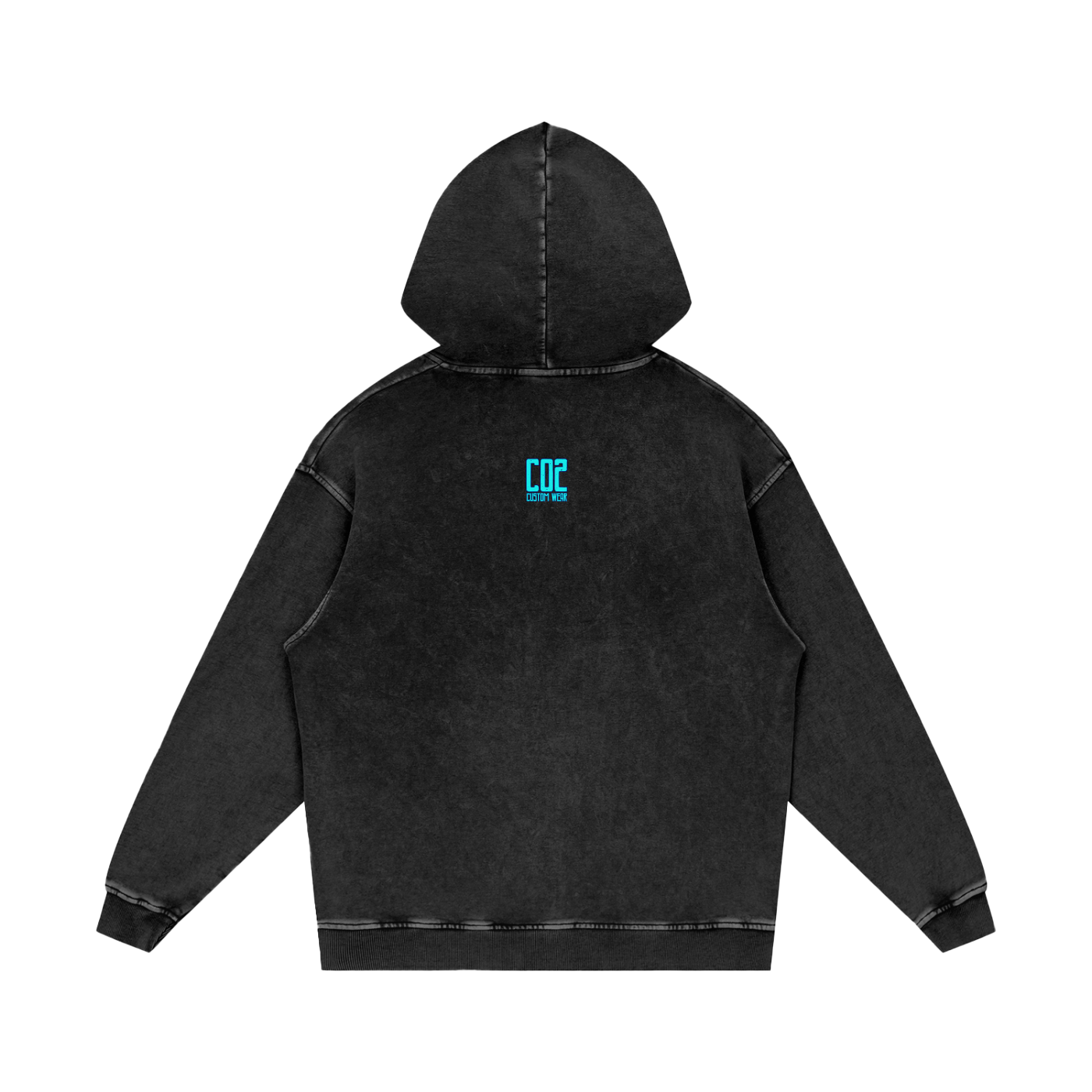 Is It 2026 Yet? Snow Washed Loose Cotton Hoodie