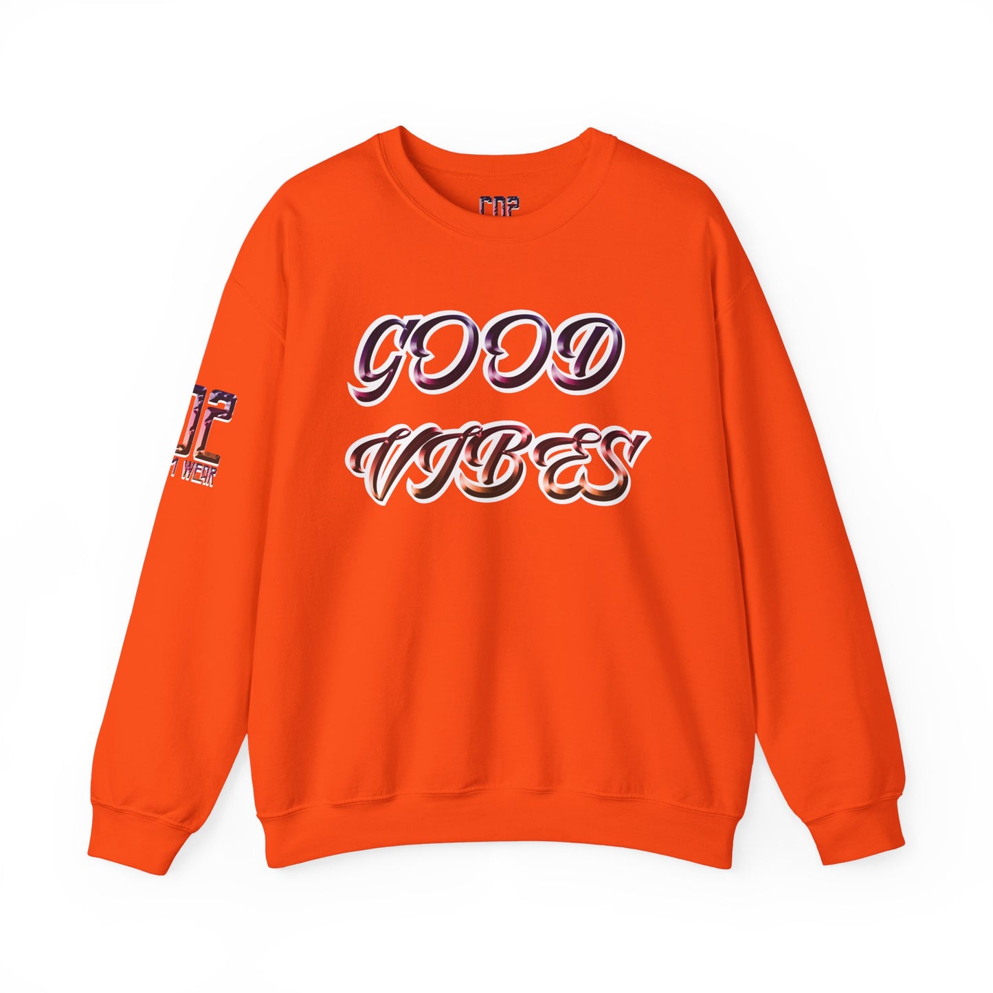Good Vibes Unisex Sweatshirt, Cozy Crewneck for Relaxing, Gift for Friends, Unisex Fashion, Perfect for Celebrations