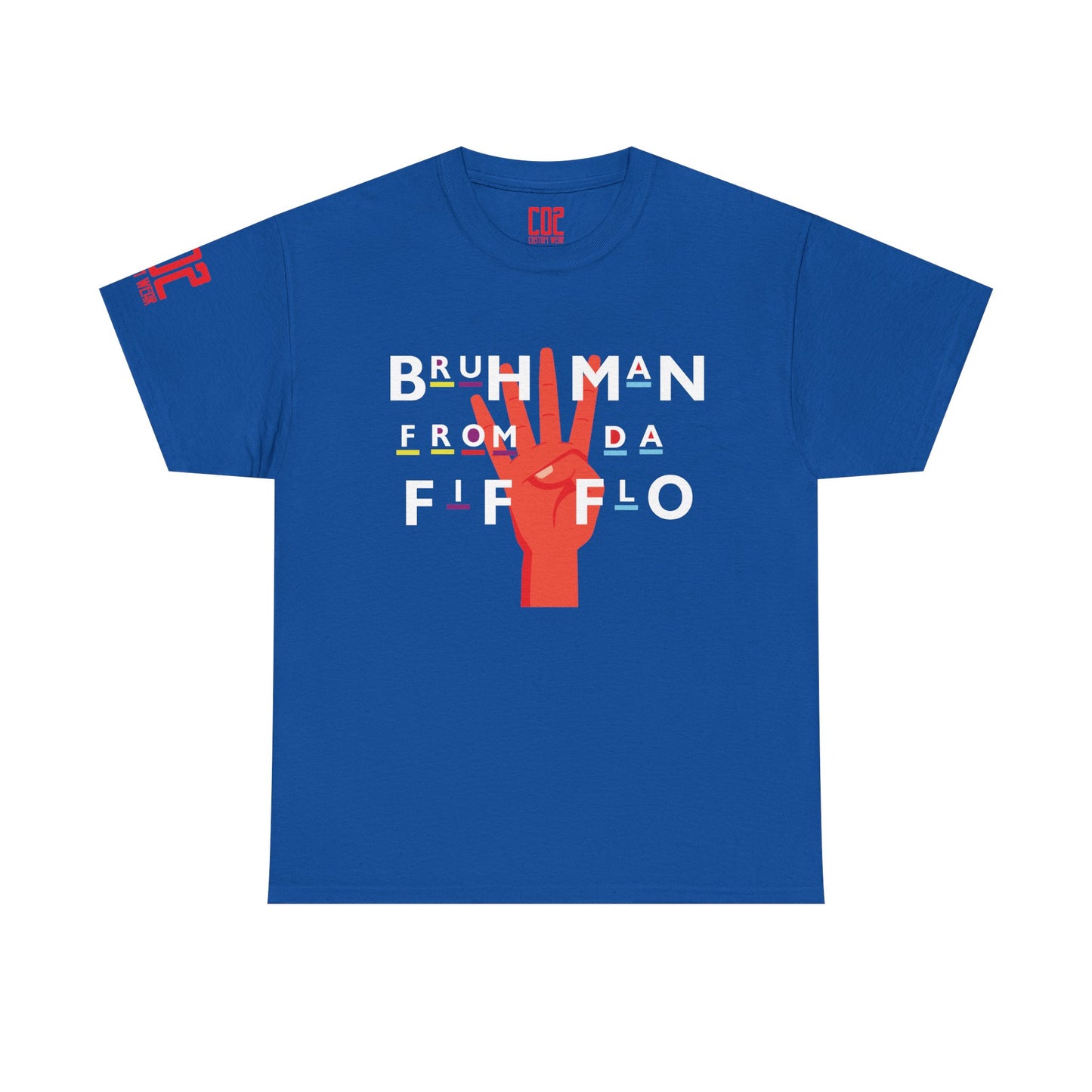 Bruh Man from da FIF FLO, Casual Wear, Street Style, Everyday Fashion, Retro, Graphic T-Shirt