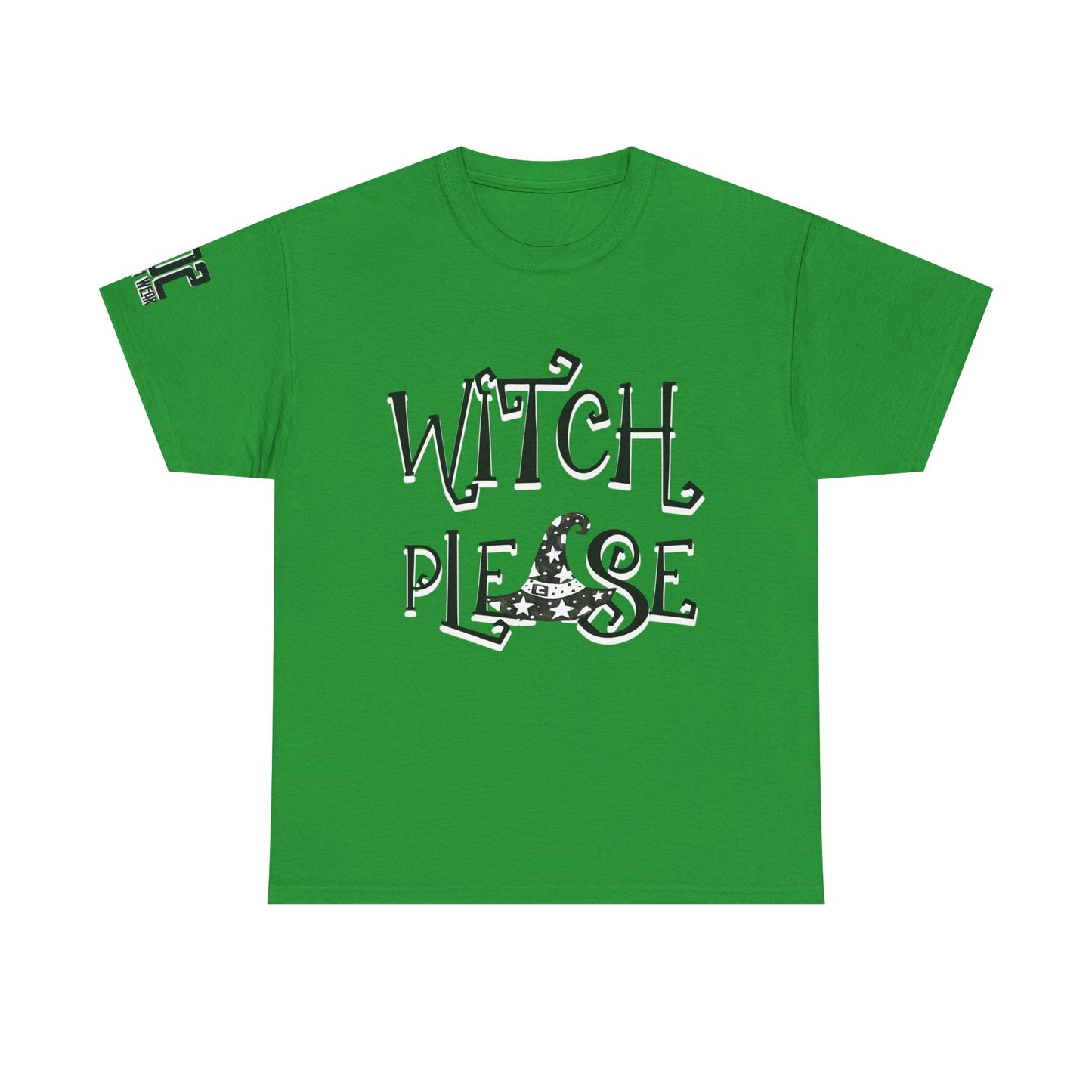 Witch Please Unisex Heavy Cotton Tee | Halloween Shirt, Funny Tee, Witchy Apparel, Gift for Her, Casual Wear