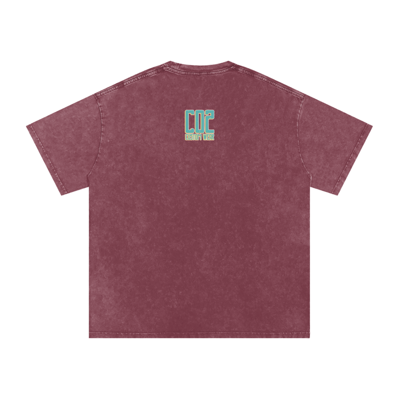 Thankful Grateful Blessed Snow Washed Oversized Cotton T-Shirt