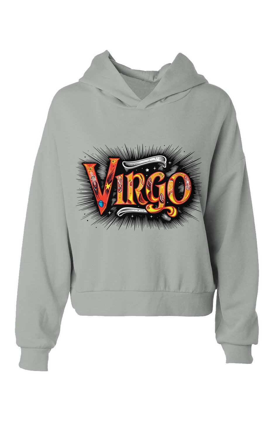 Ladies Virgo Hip Height Hoodie