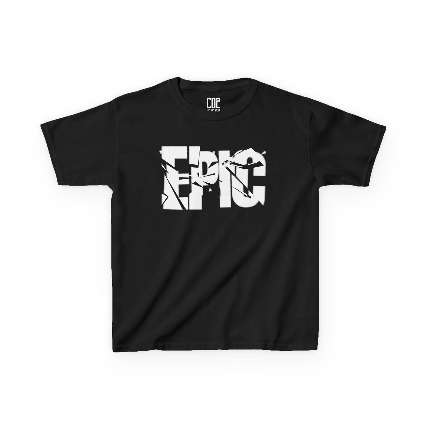 Epic Kids Heavy Cotton Tee - Cool Graphic T-Shirt for Boys and Girls, Perfect for Birthday Gifts, Casual Wear, Back to School