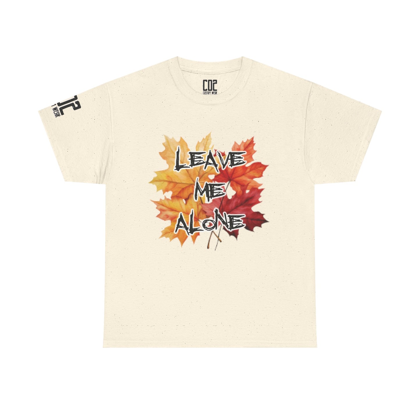 Leave Me Alone Unisex Cotton Shirt, Autumn Vibes Tee - Leave Me Alone Unisex Cotton Shirt, Casual Fall Wear, Gift for Introverts, Halloween Style, Cozy Shirt
