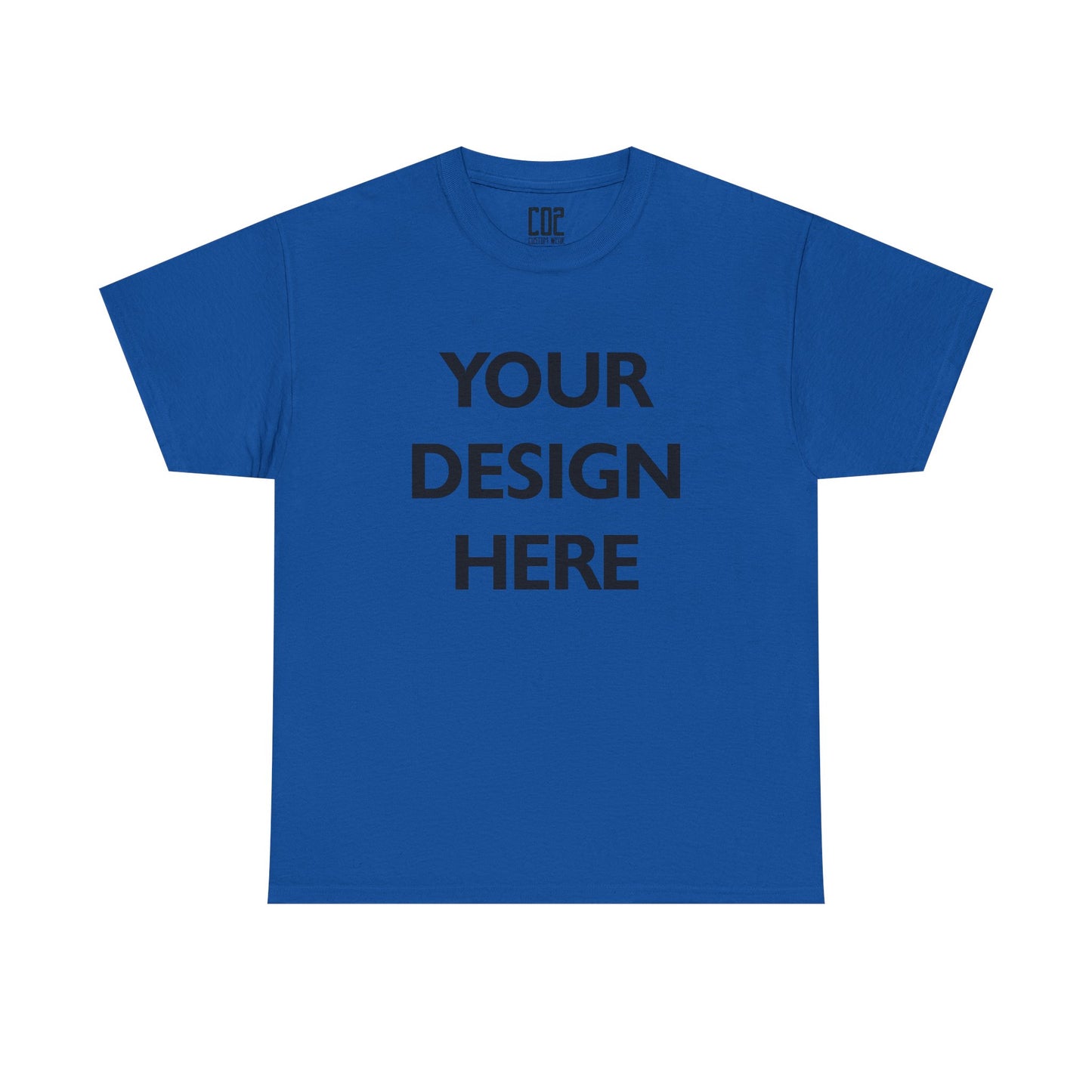 Unisex Heavy Cotton Tee - Customizable Graphic Shirt, Casual Wear, Gift for Him/Her, Birthday Present, Everyday Style