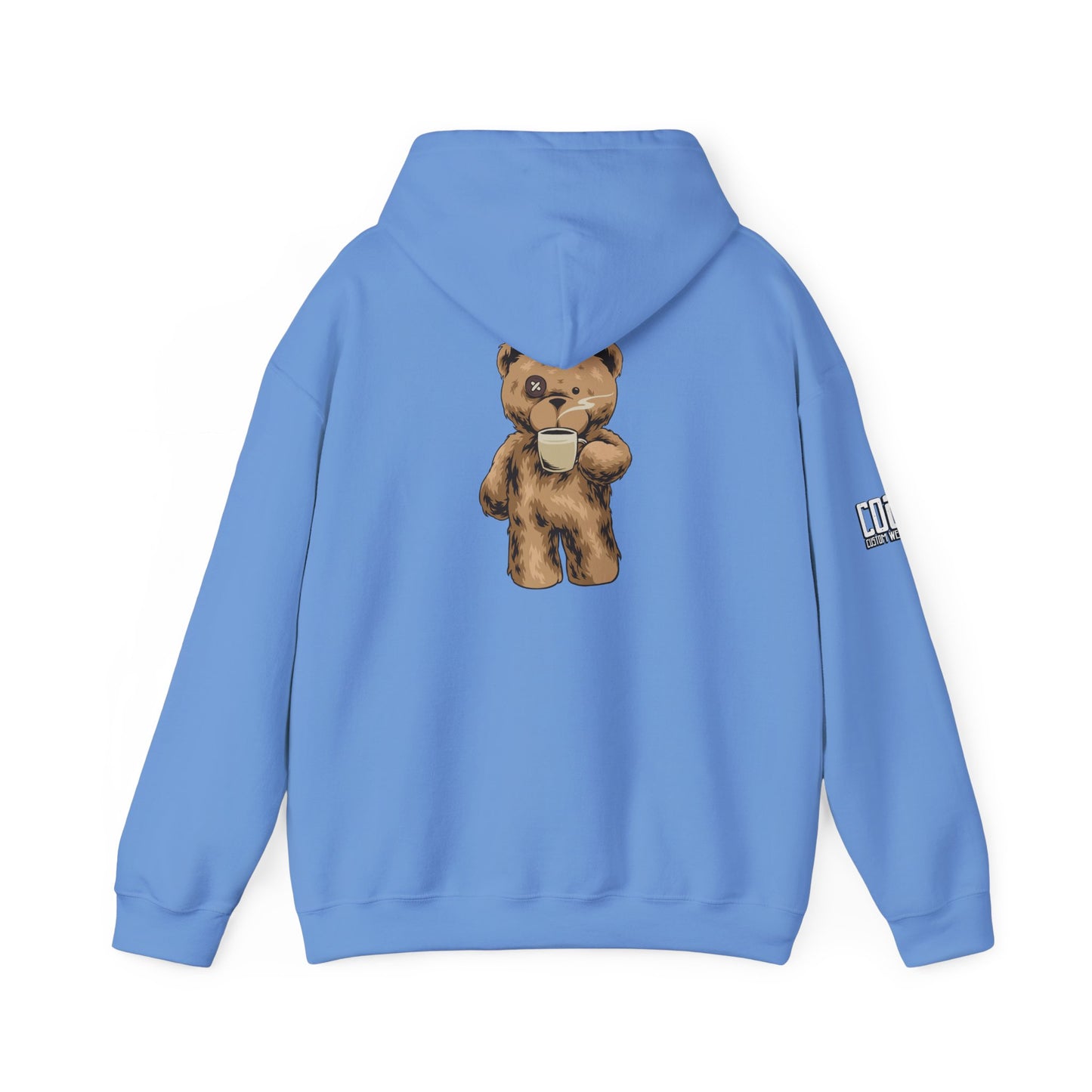 I Need A Huge Coffee Hoodie Sweatshirt, Gift for Friends, Cute Bear Design, Winter Wardrobe Staple, Snuggle Up Wear