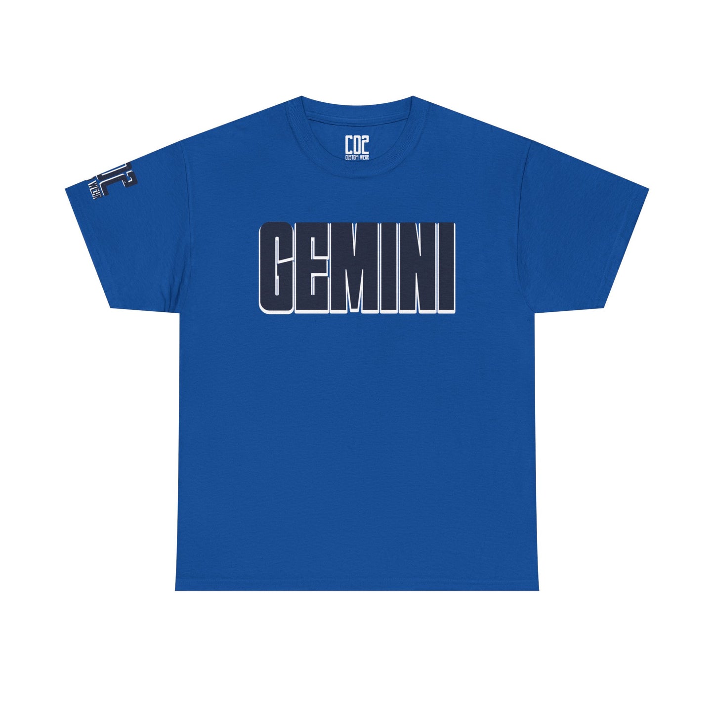 Gemini Unisex Heavy Cotton Tee | Astrology Shirt, Birthday Gift, Zodiac Apparel, Casual Wear, Star Sign Shirt