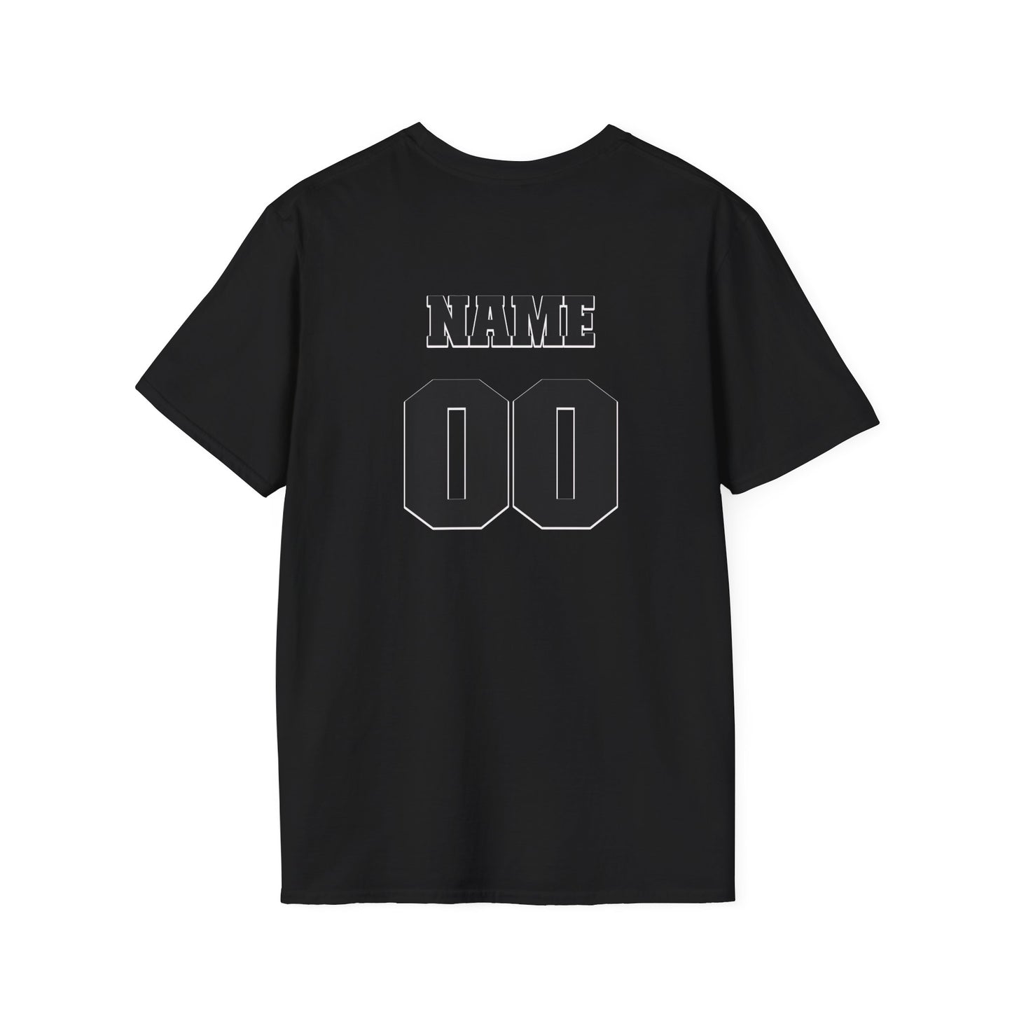 Football Mom Unisex Tee - Custom Team and Number Shirt with Name and Number for Athletes by request