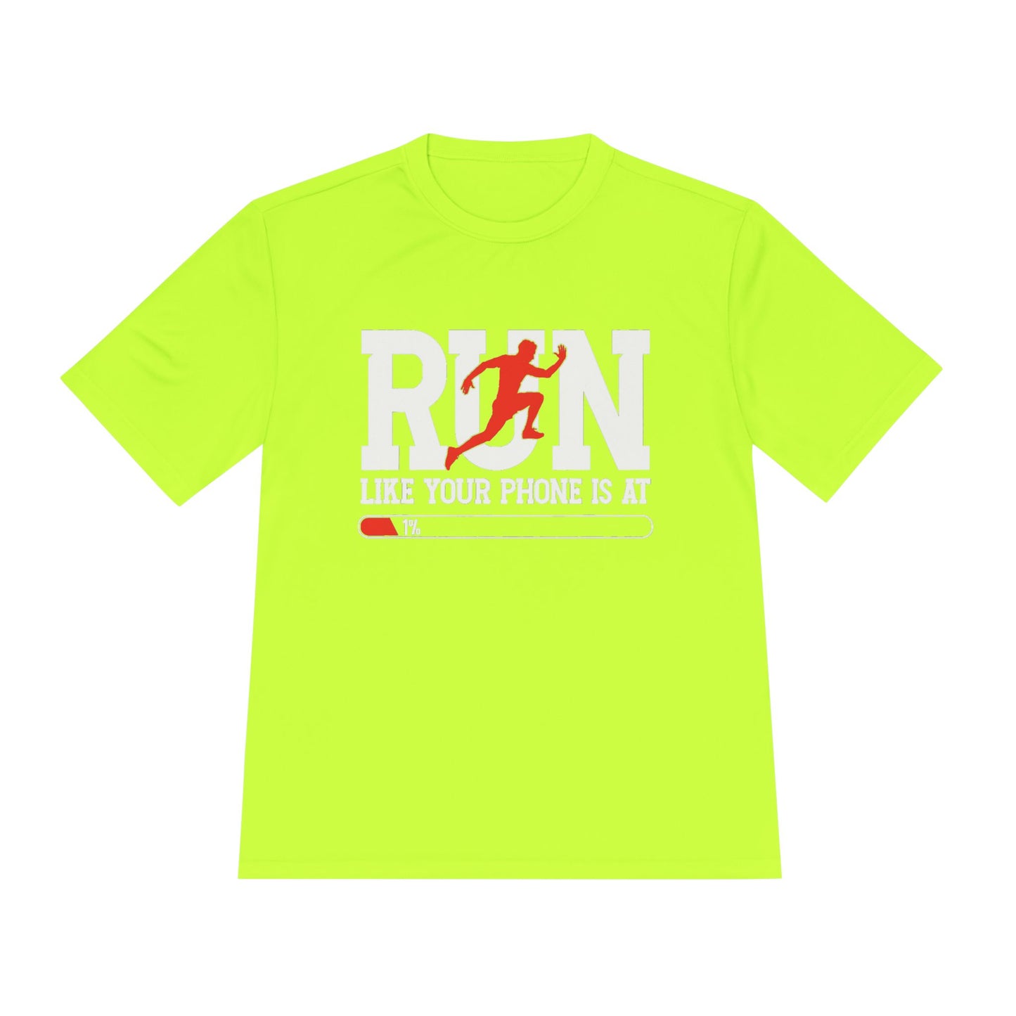 Running Humor Tee - Unisex Moisture Wicking T-Shirt for Fitness Lovers, Gift for Runners, Workout Shirt, Casual Wear, Running Gift