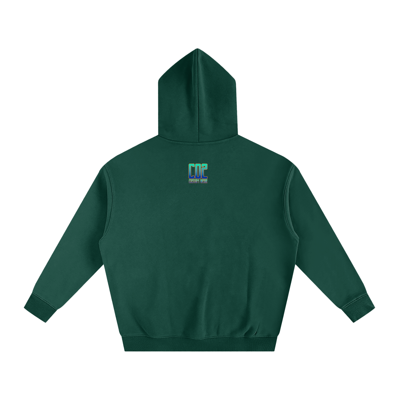 Nothing Will Work Unless You Do Motivational Quote Oversize Fleeced Hoodie