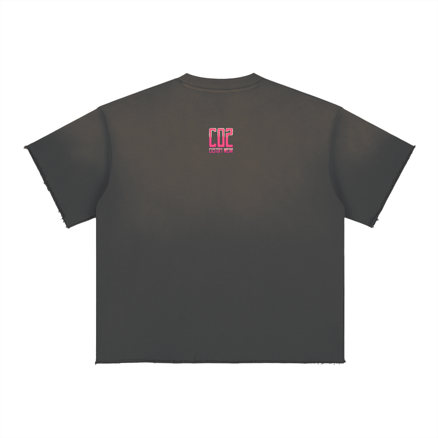 Don't Kill My Vibe Sun Fade Raw Edge T-Shirt